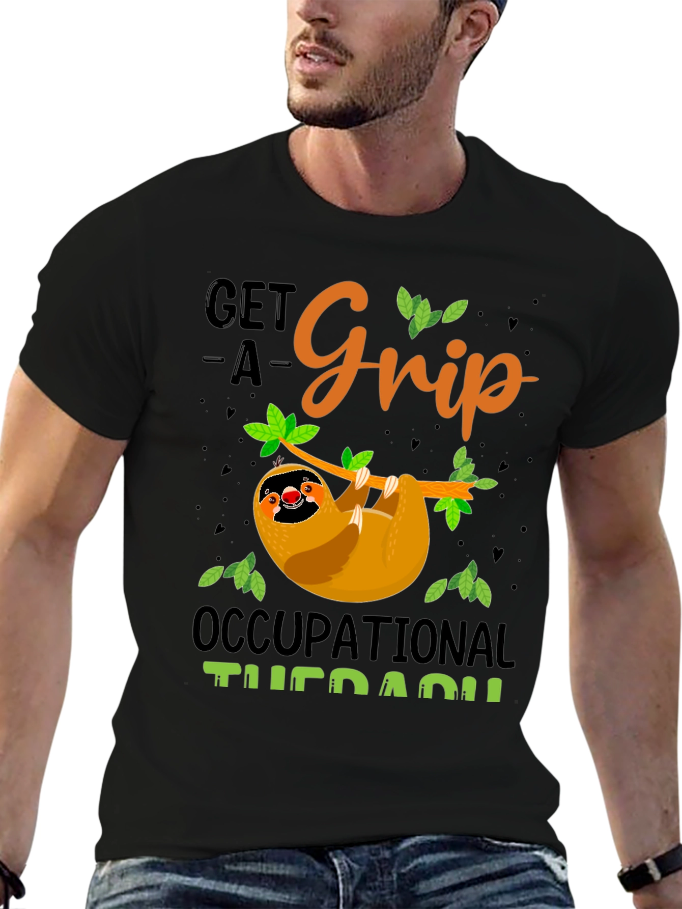 Get A Grip Occupational Therapy Sloth T-Shirt