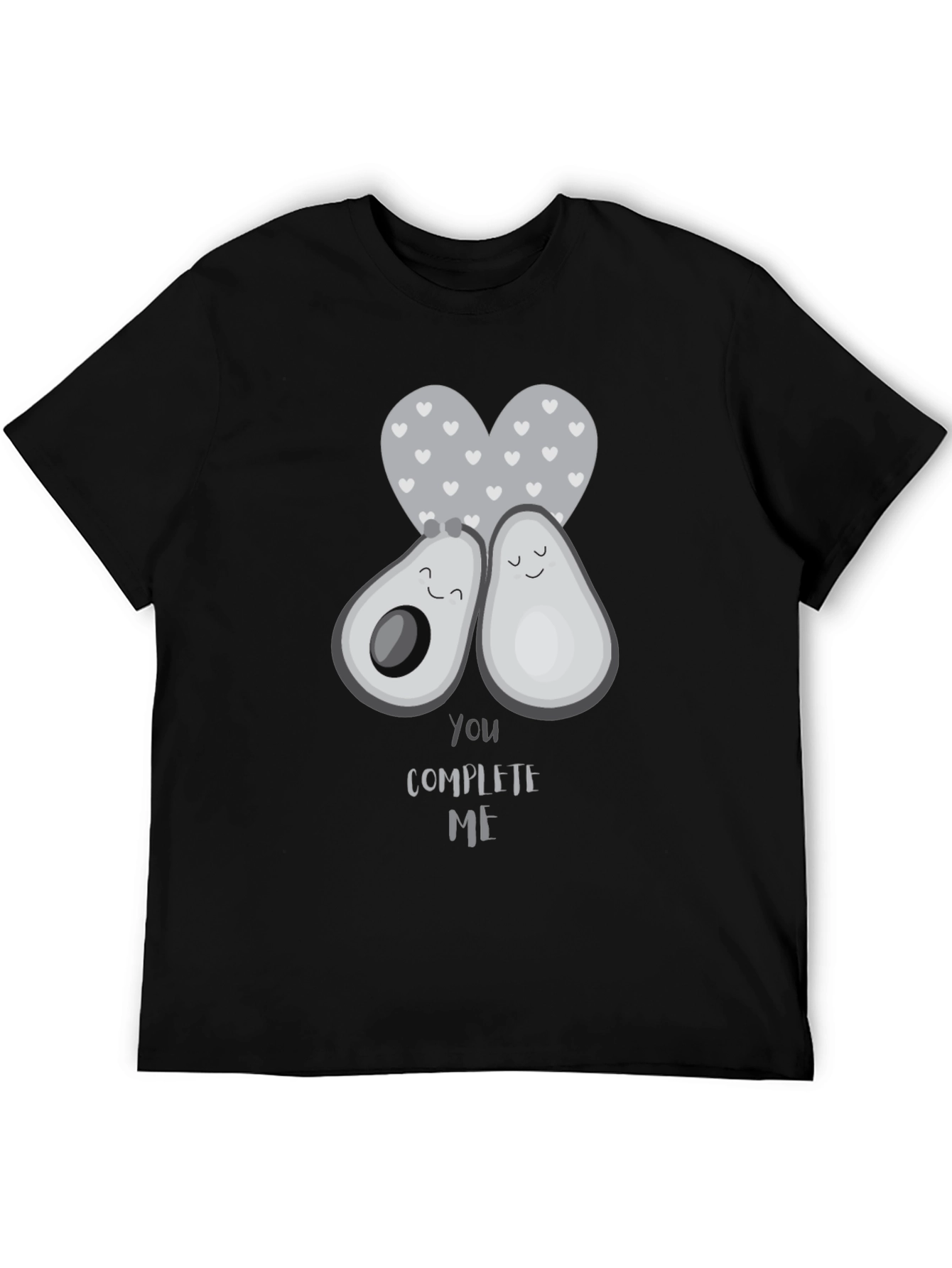 Avocado Couple Tee - You Complete Me Graphic T-Shirt