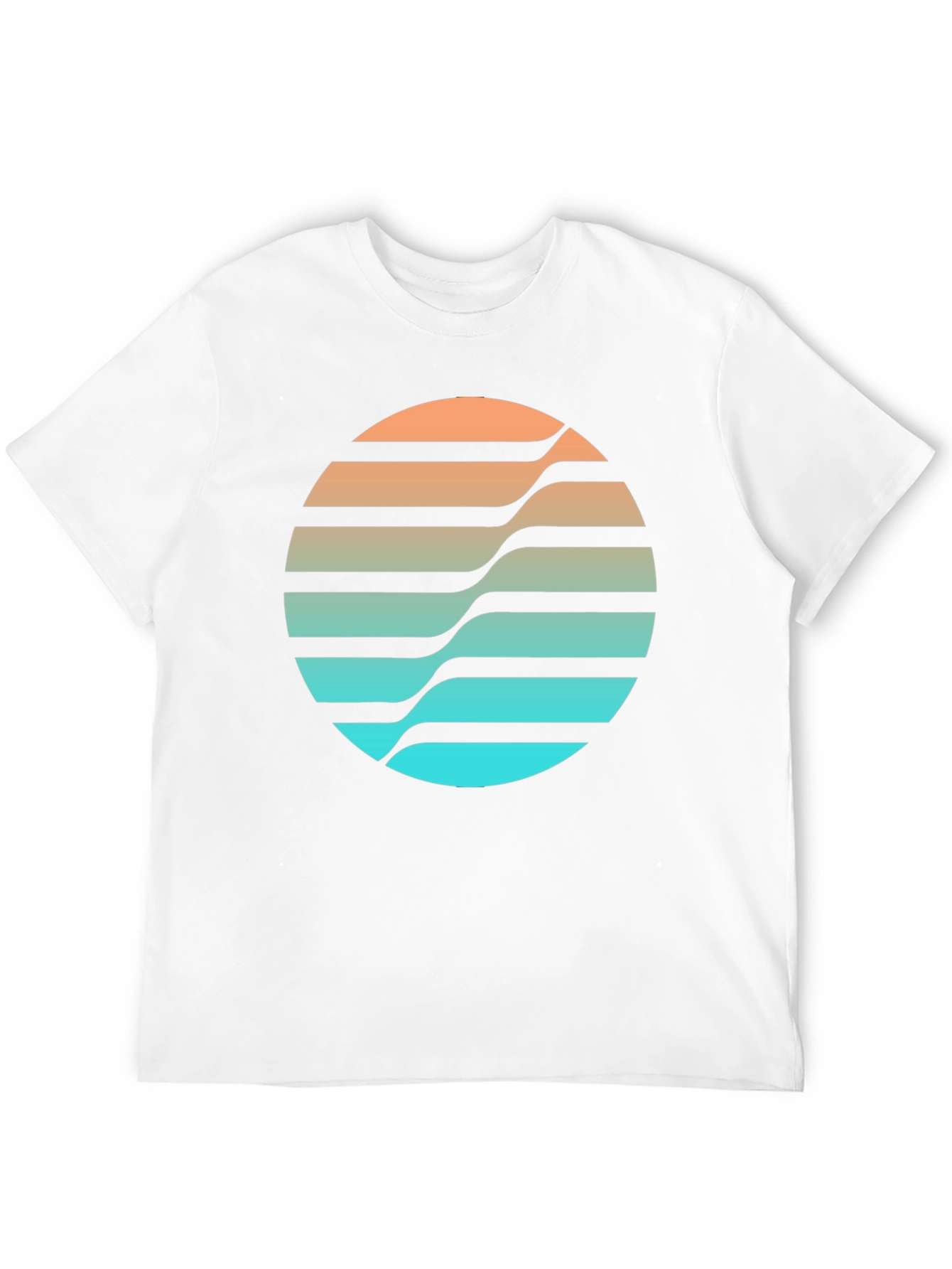Retro Wave Circle Graphic Tee