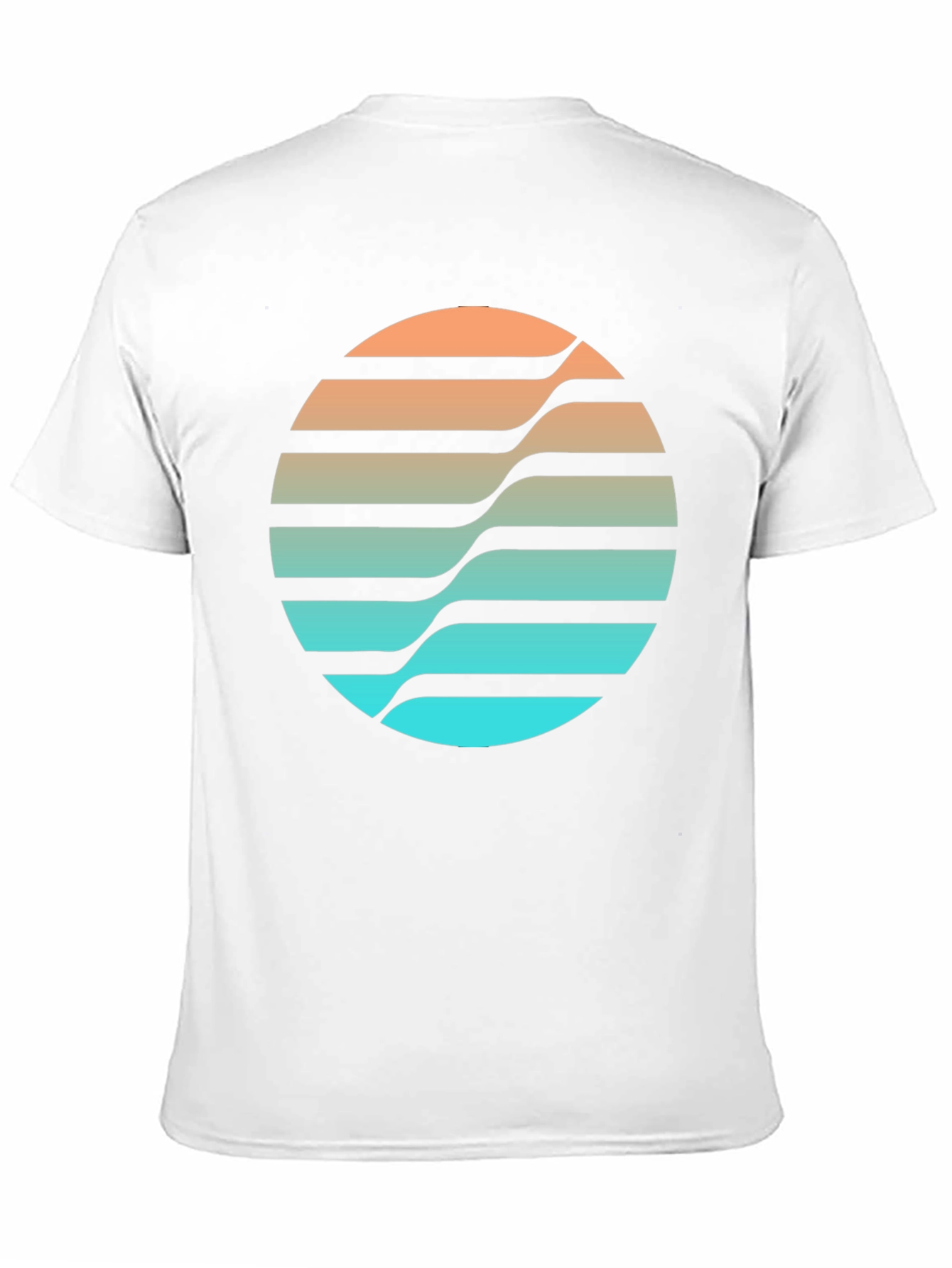 Retro Wave Circle Graphic Tee