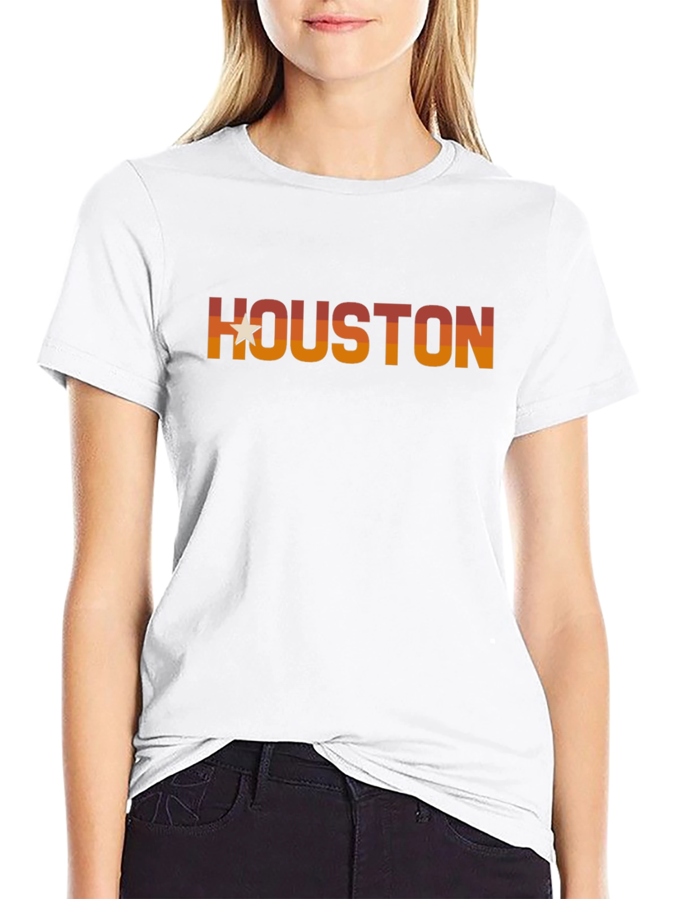 Houston Graphic Tee - City Pride Casual Style
