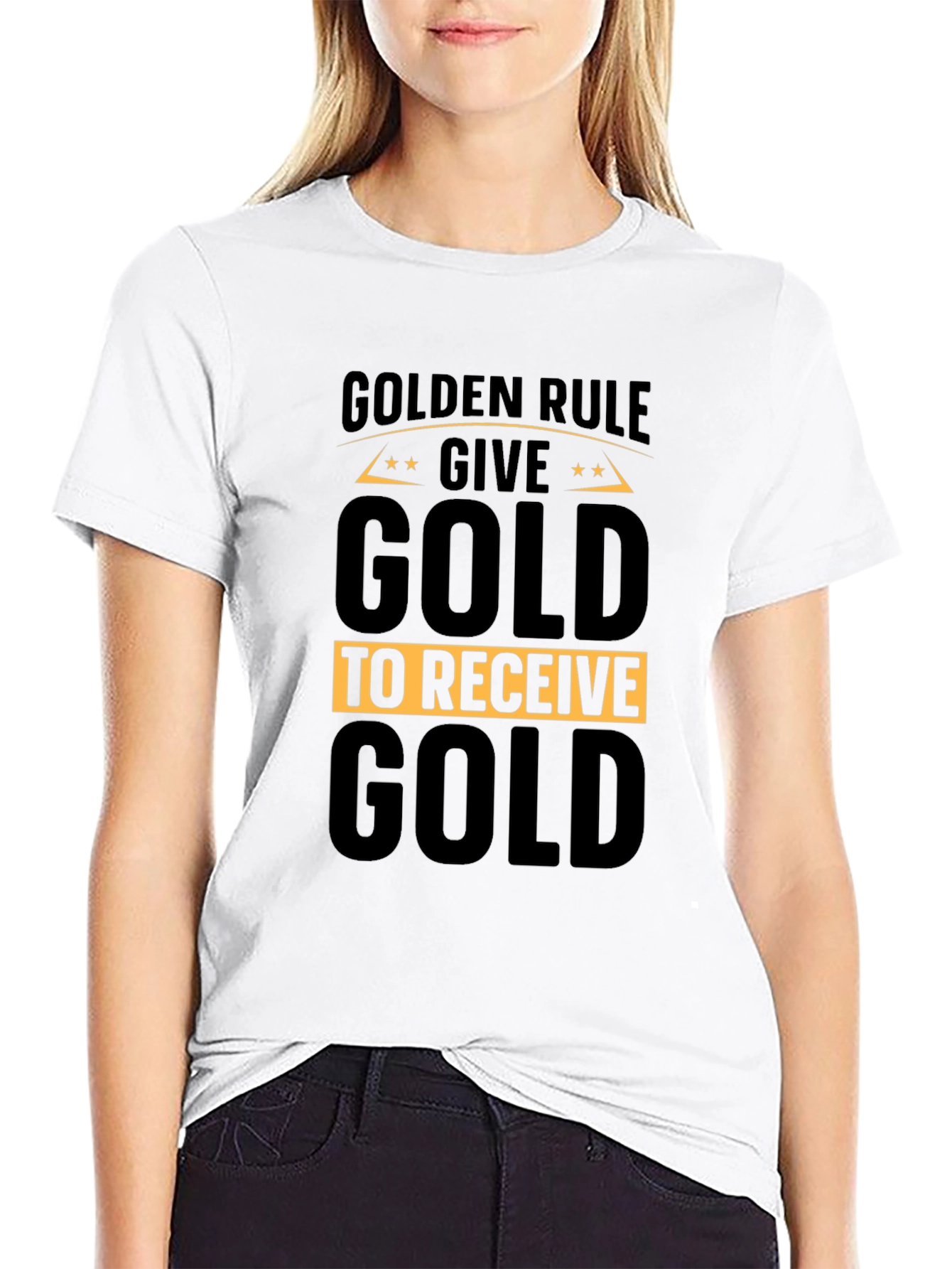 Golden Rule Give Gold T-Shirt