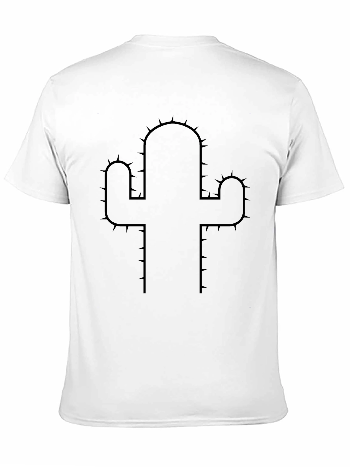 Cactus Graphic Tee - Mens Black T-Shirt