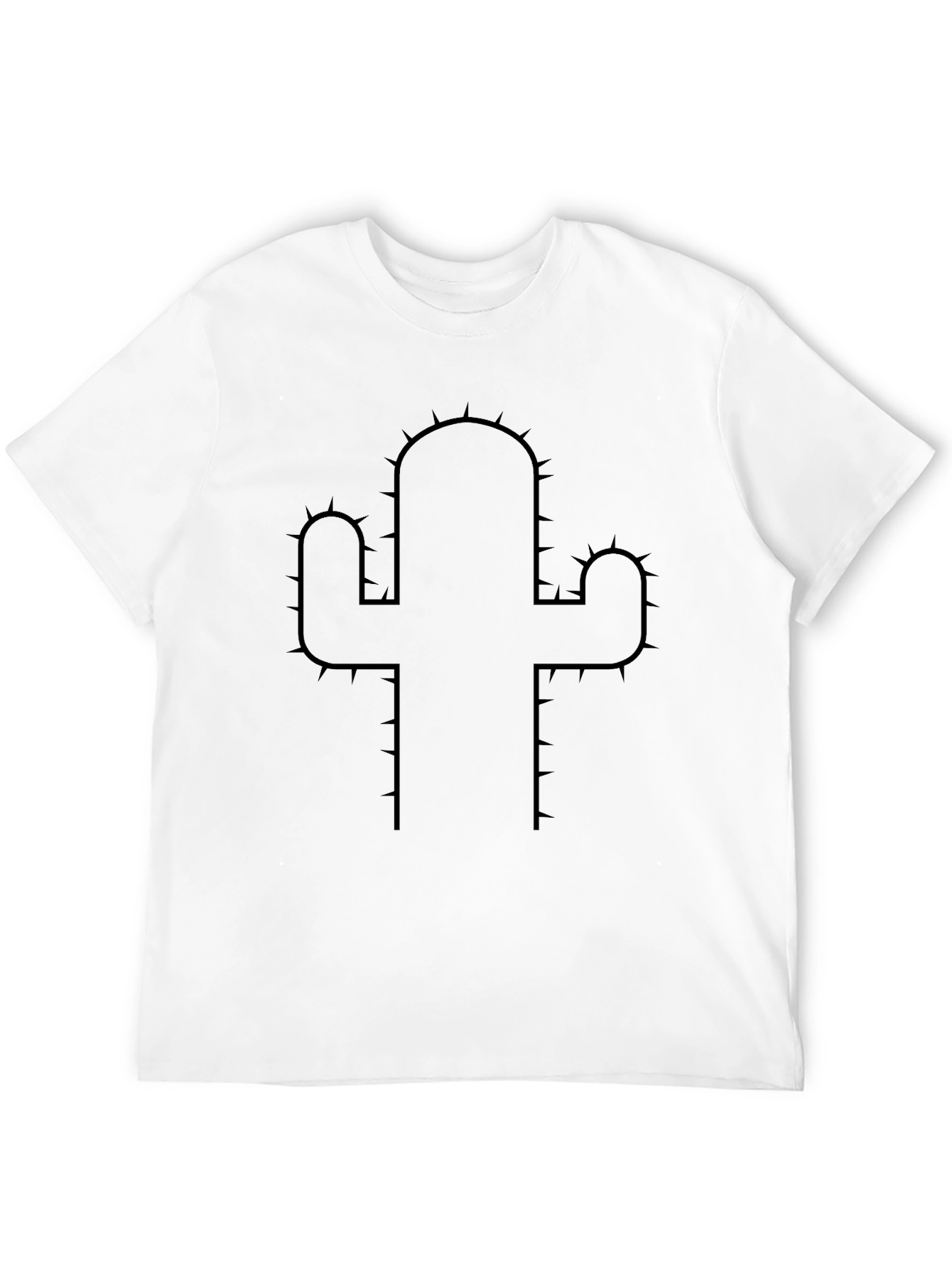 Cactus Graphic Tee - Mens Black T-Shirt