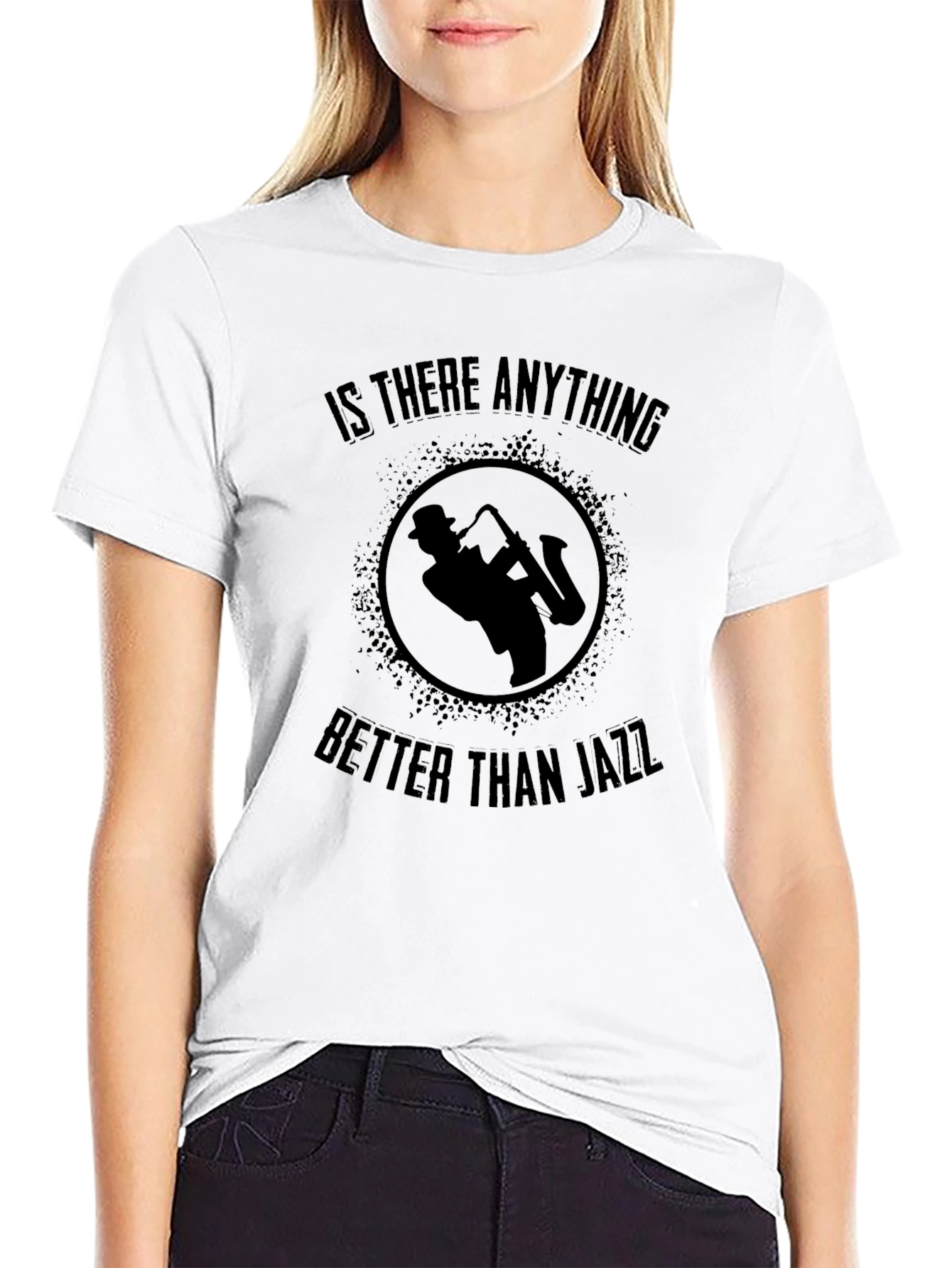 Jazz Saxophone Graphic Tee - Is There Anything Better?