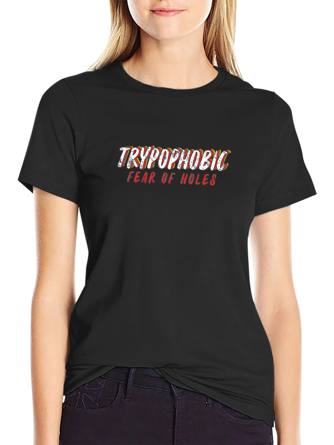 Trypophobic Fear of Holes Graphic Tee