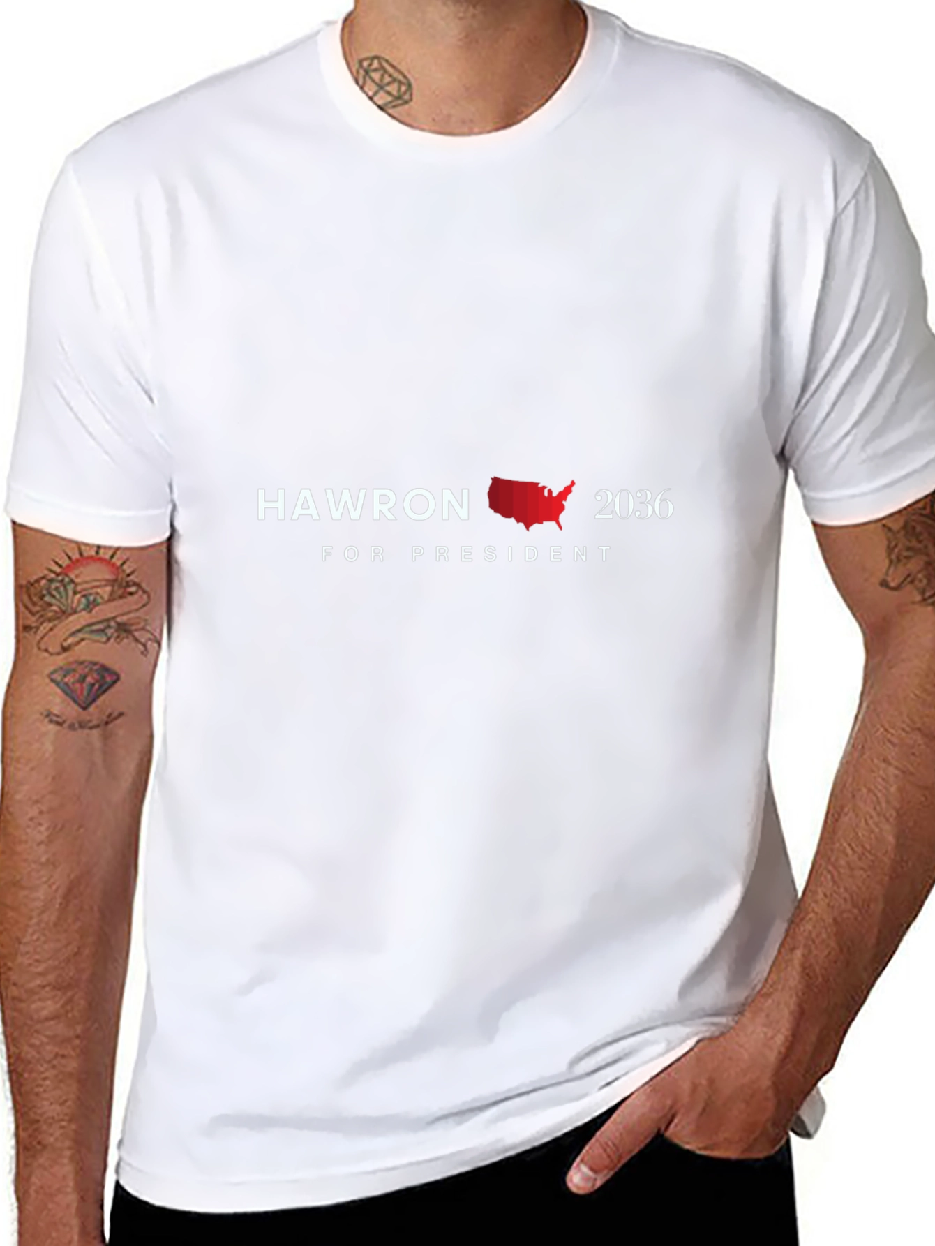 Hawron for President 2036 T-Shirt