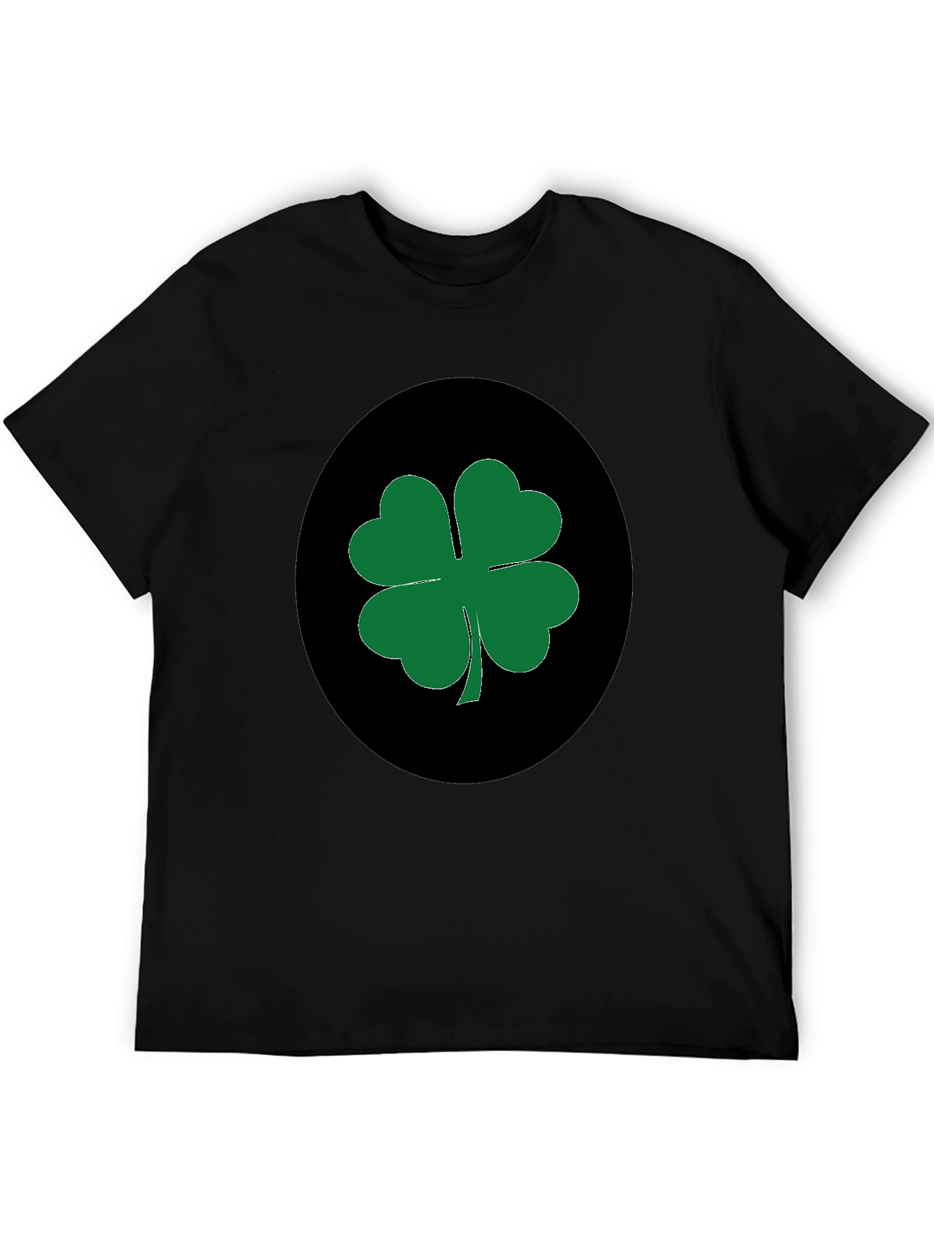 Lucky Clover Black T-Shirt