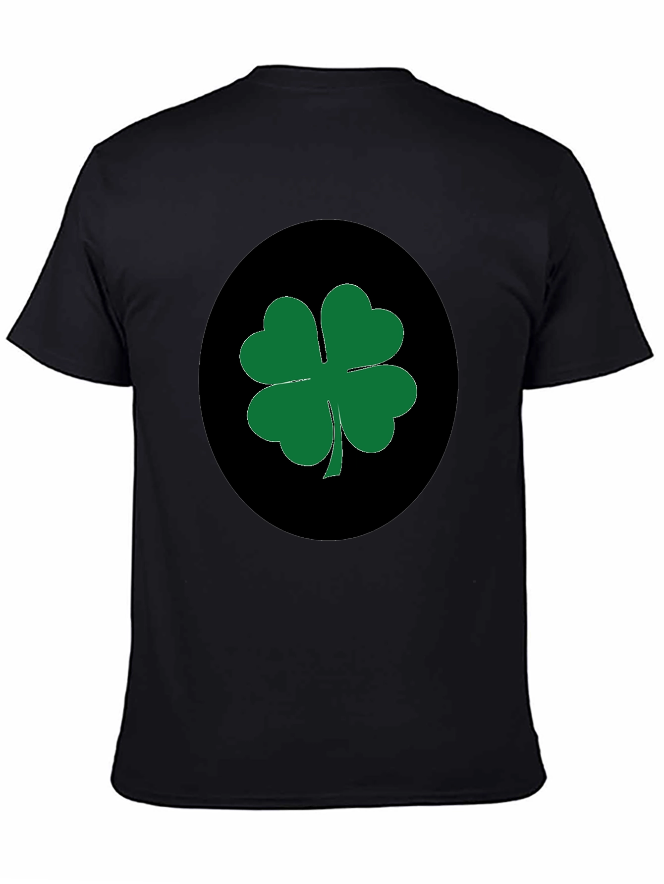 Lucky Clover Black T-Shirt