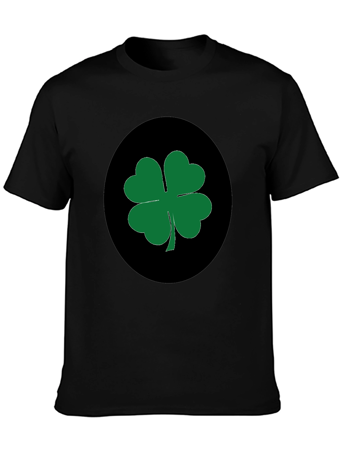 Lucky Clover Black T-Shirt