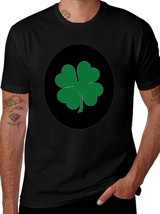 Lucky Clover Black T-Shirt