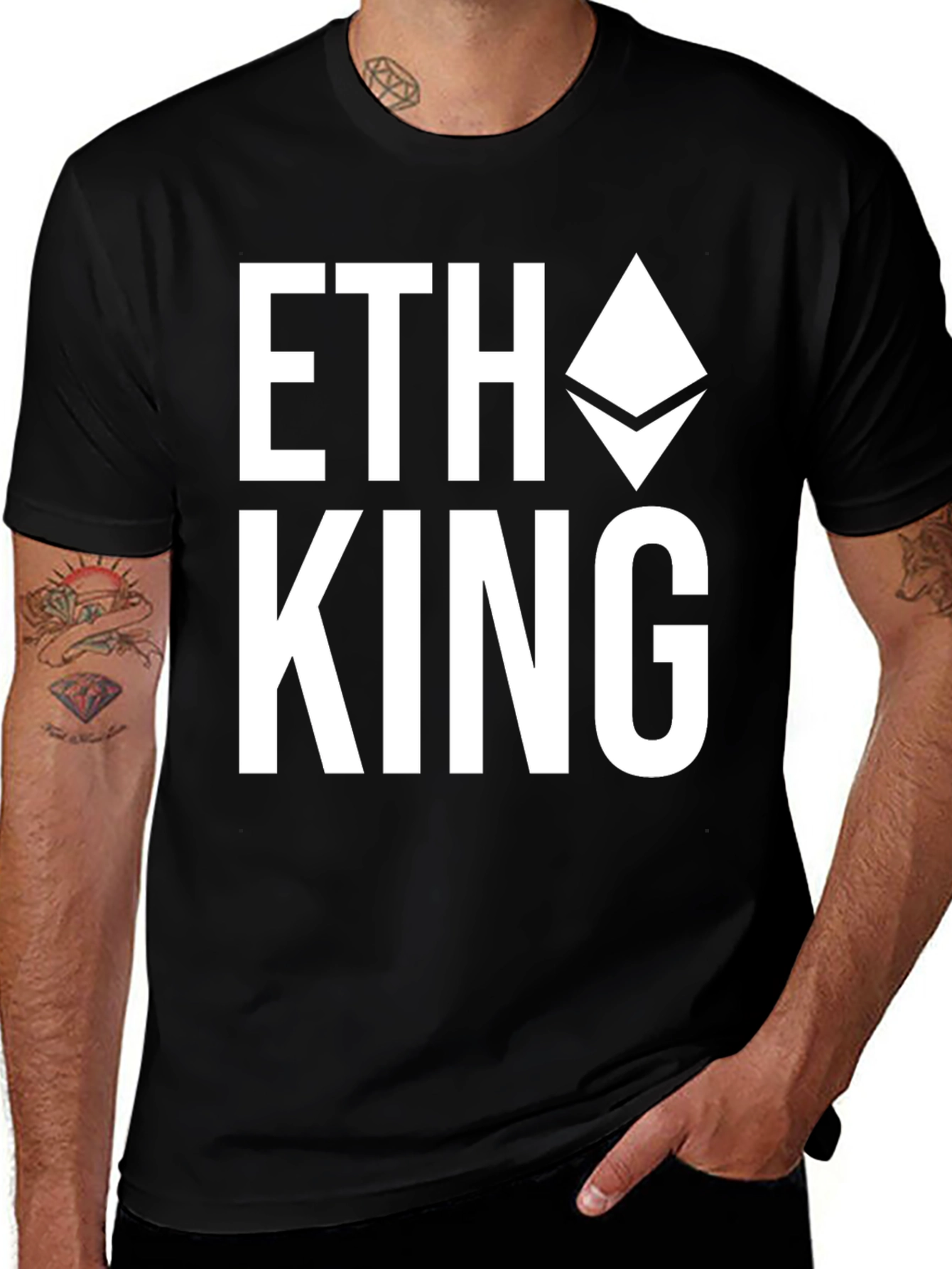 ETH King Black T-Shirt