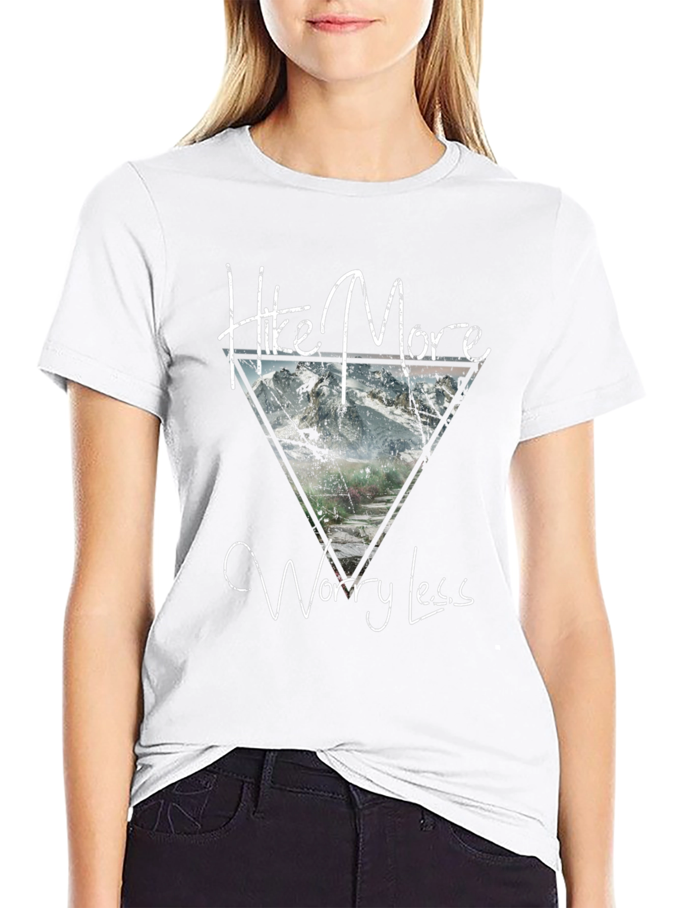 Hike More Worry Less Graphic Tee