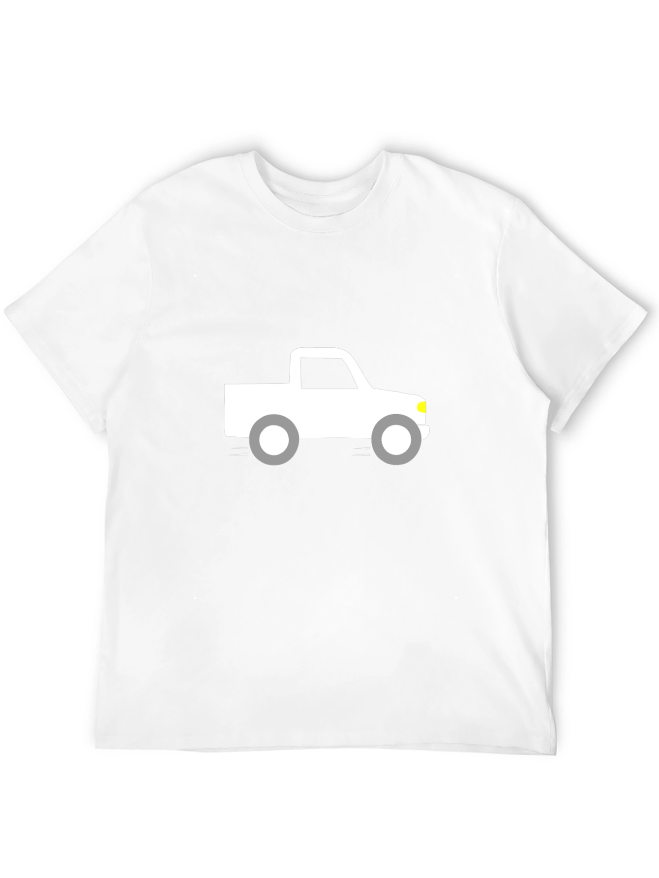 Truck Graphic Tee - Black Cotton Blend