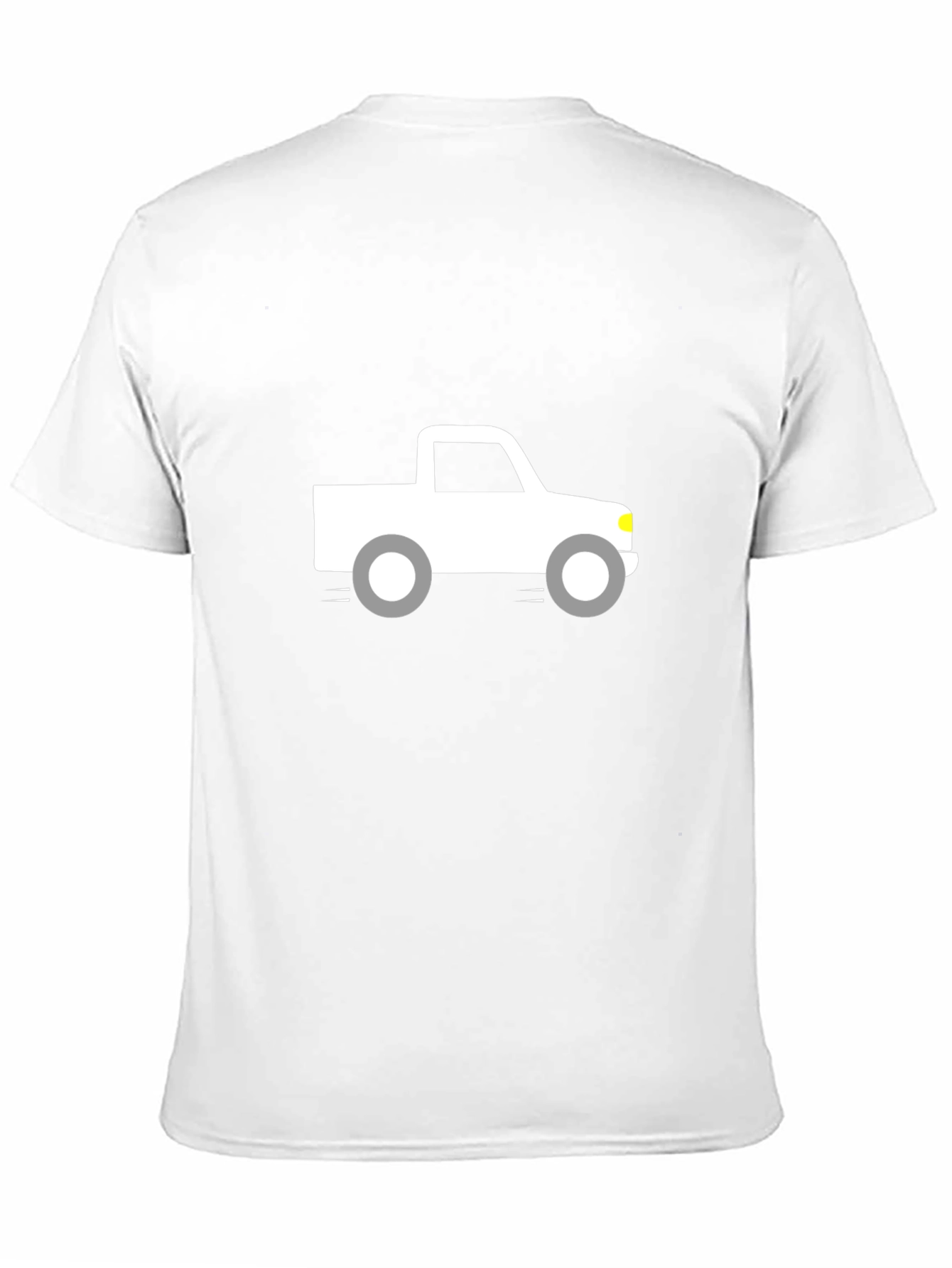 Truck Graphic Tee - Black Cotton Blend