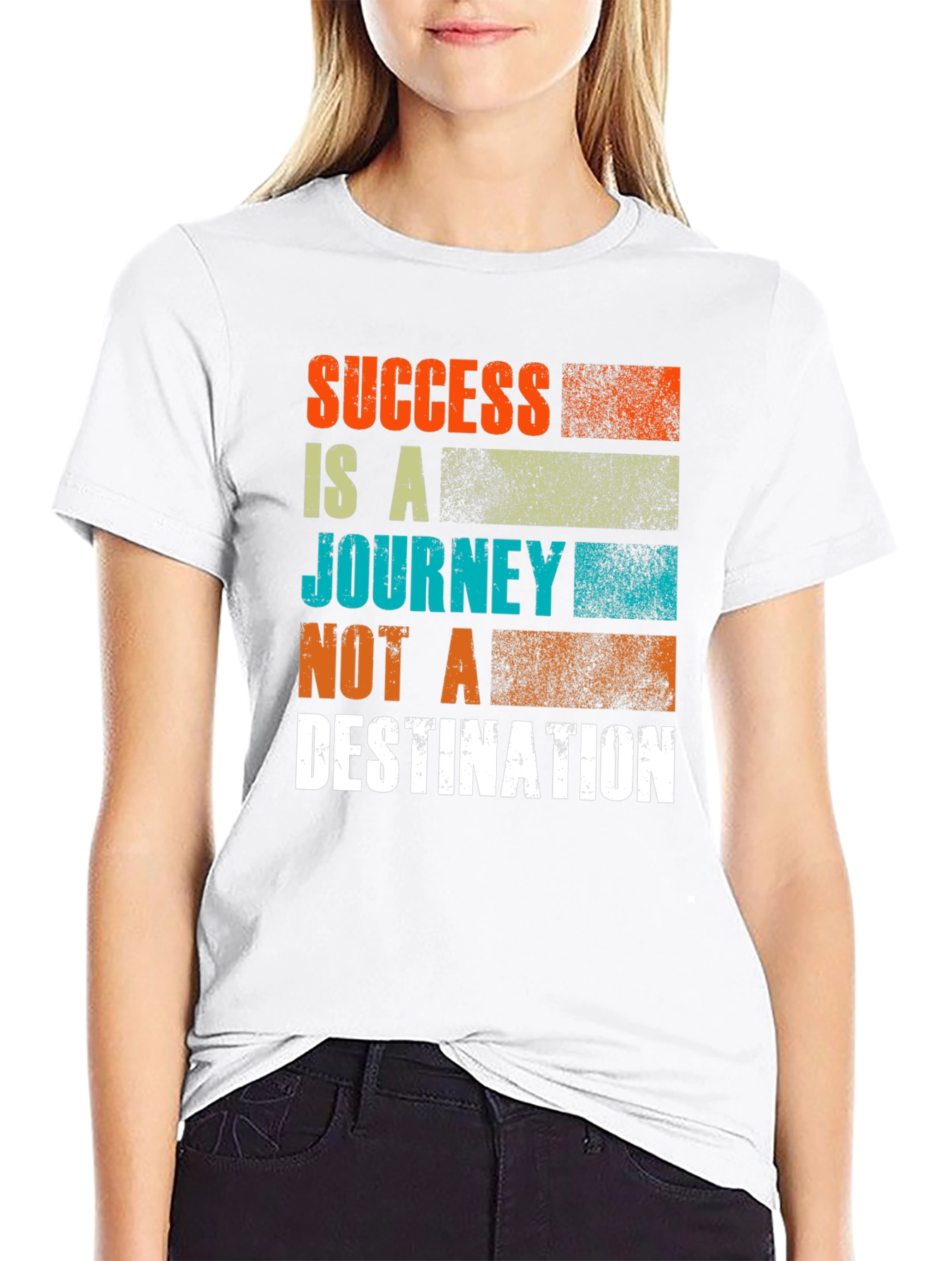 Success Journey Graphic T-Shirt - Inspiring Motivation Tee