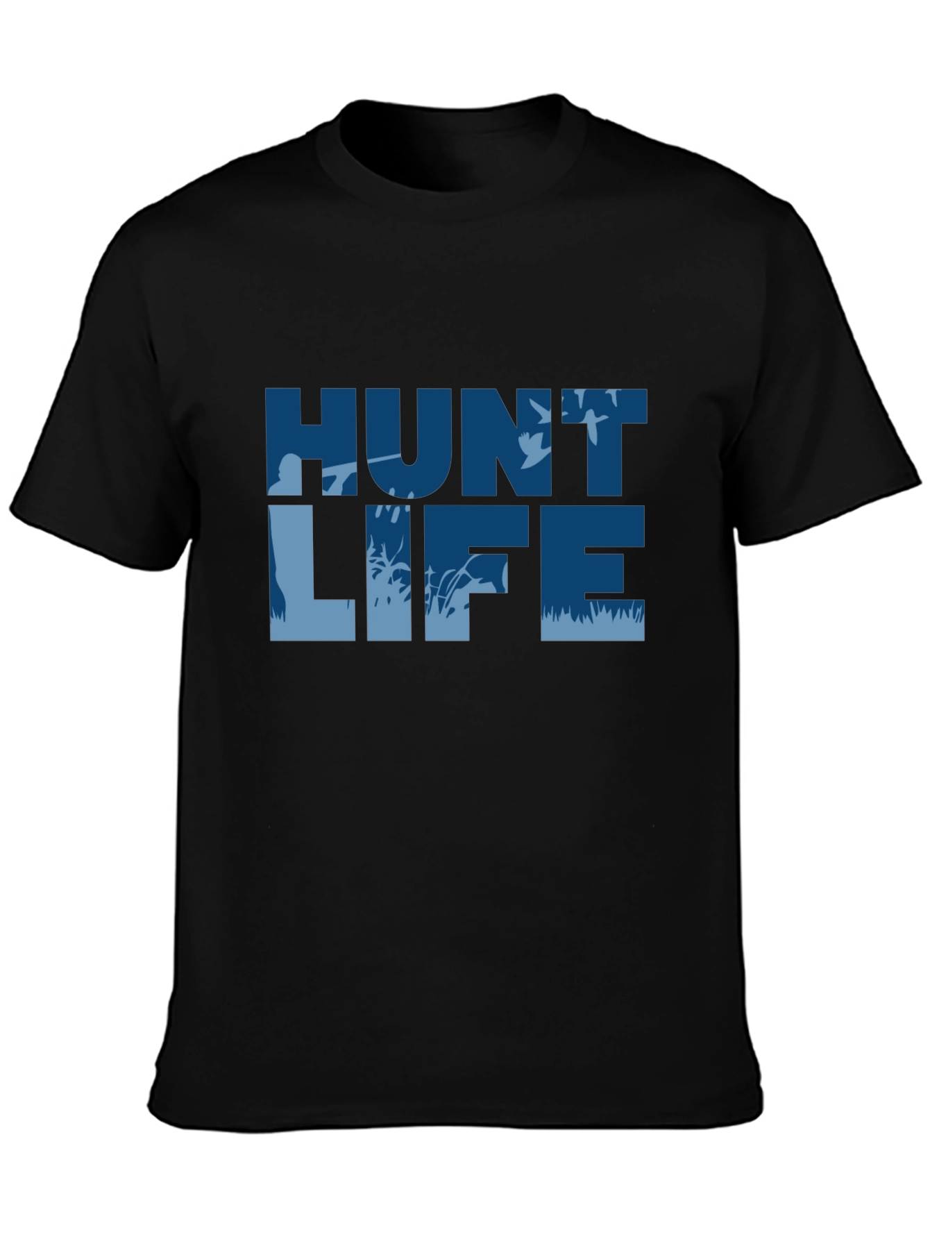 Hunt Life Black T-Shirt
