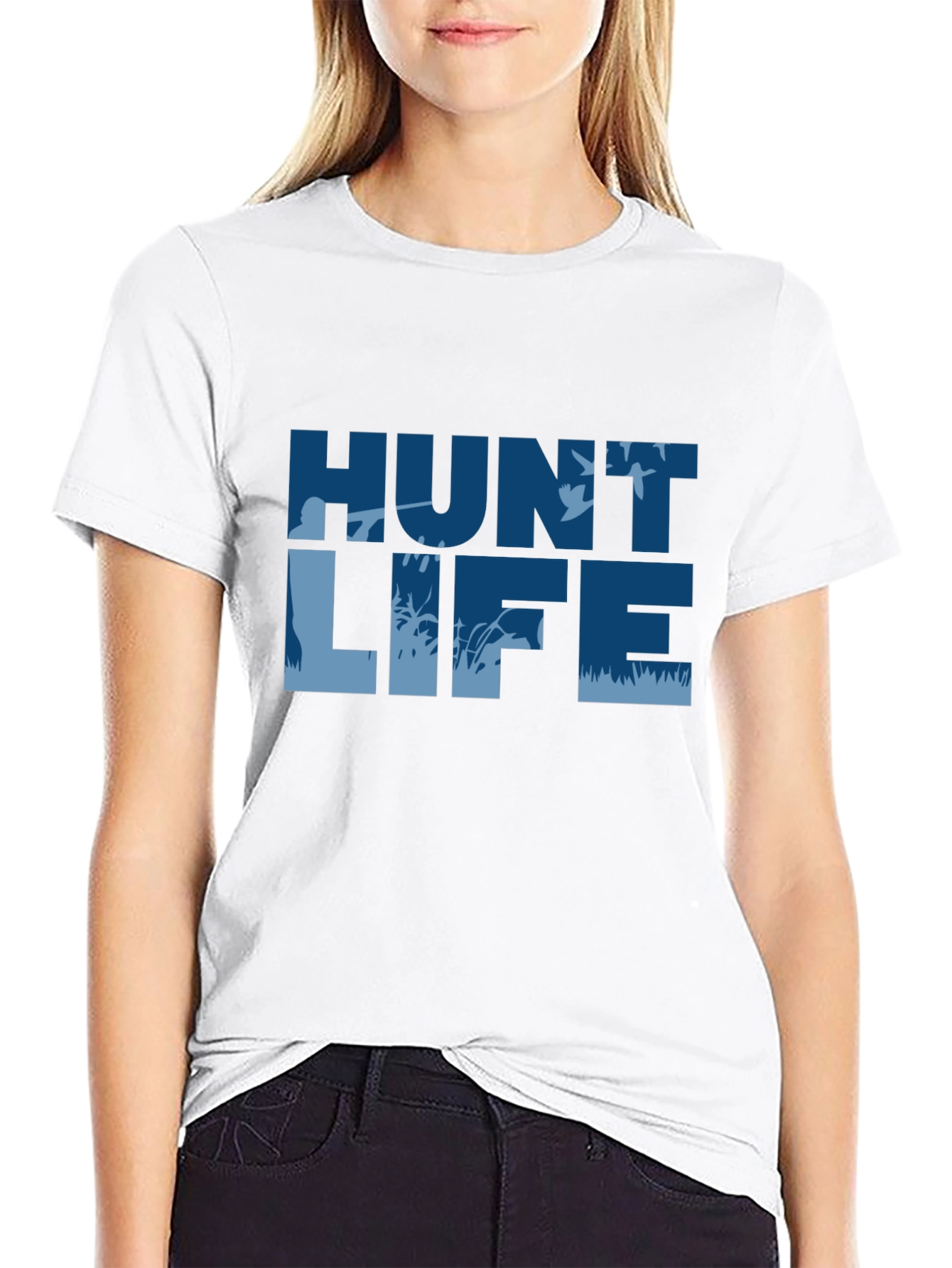 Hunt Life Black T-Shirt