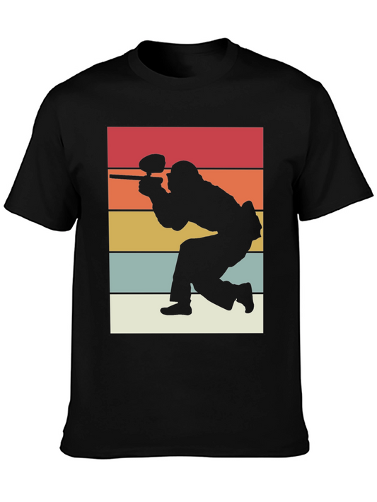 Retro Paintball T-Shirt: Vintage Style Tee