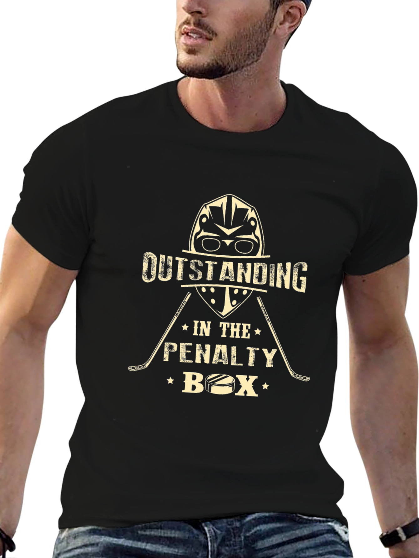 Outstanding Penalty Box Hockey T-Shirt