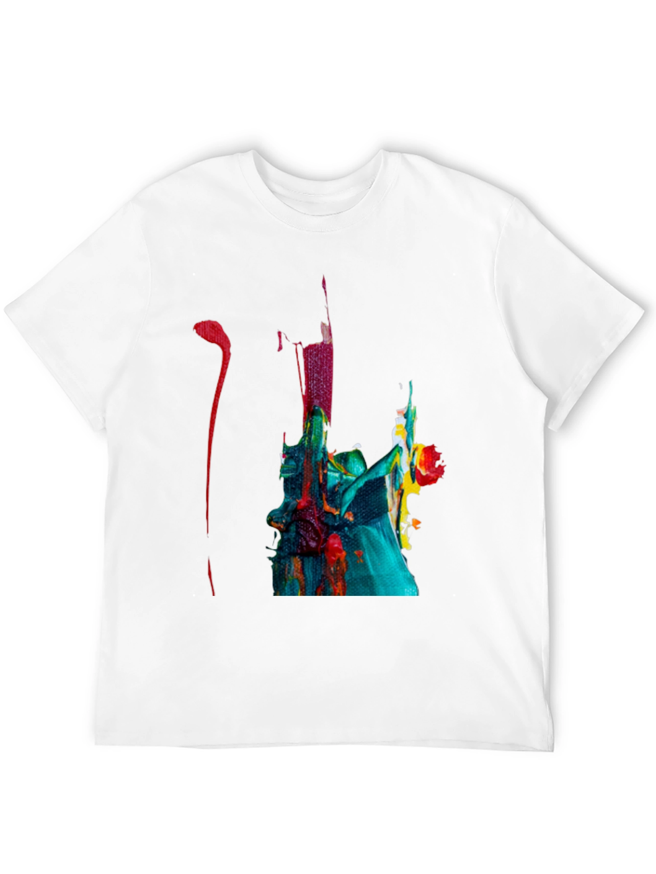 Abstract Art Black T-Shirt
