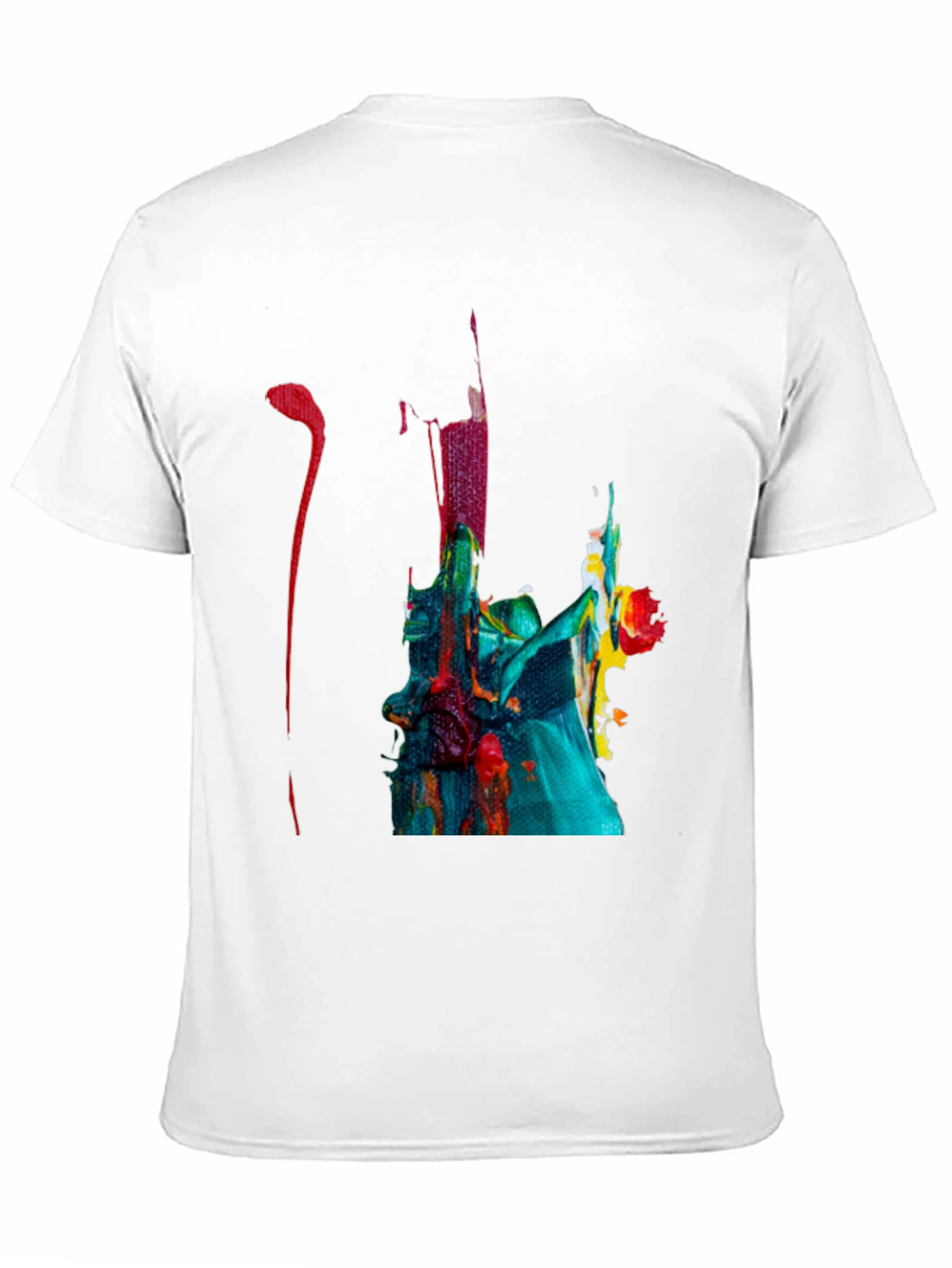 Abstract Art Black T-Shirt