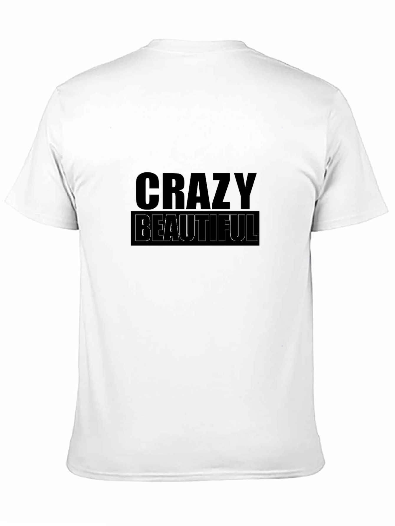 Crazy Beautiful Graphic Tee - Black