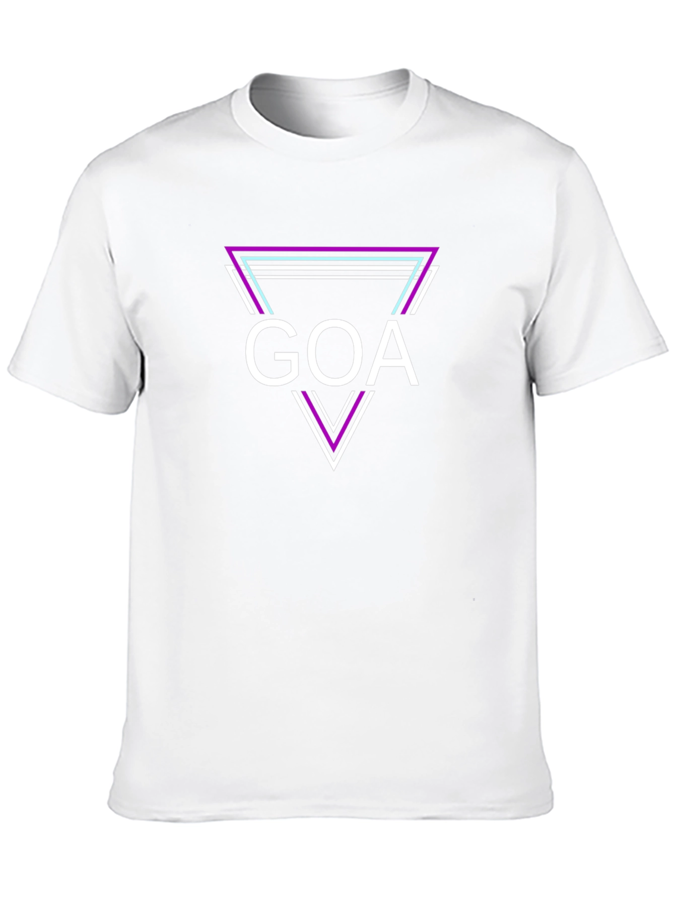 GOA Graphic Tee - Stylish Triangle Design