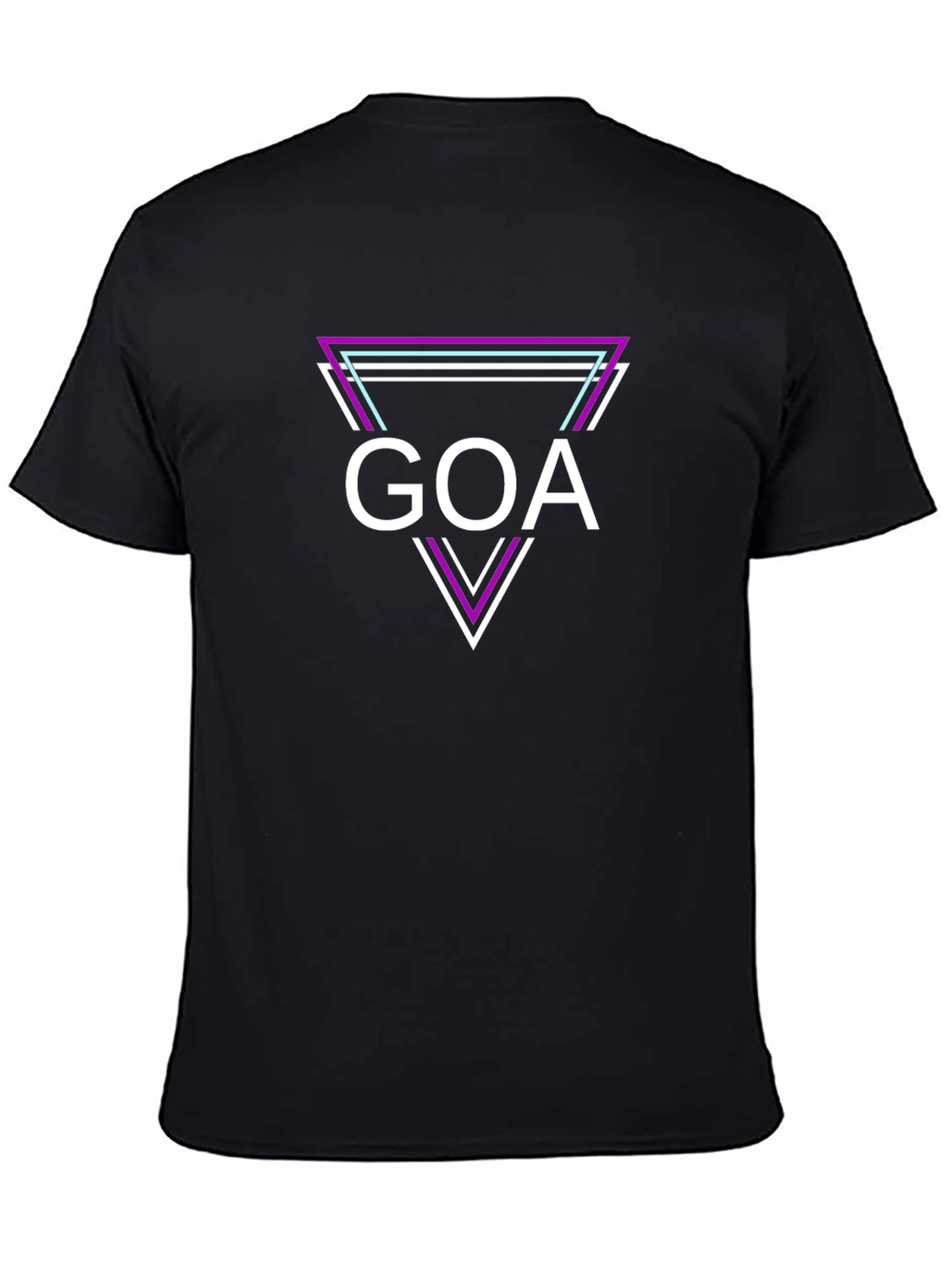 GOA Graphic Tee - Stylish Triangle Design