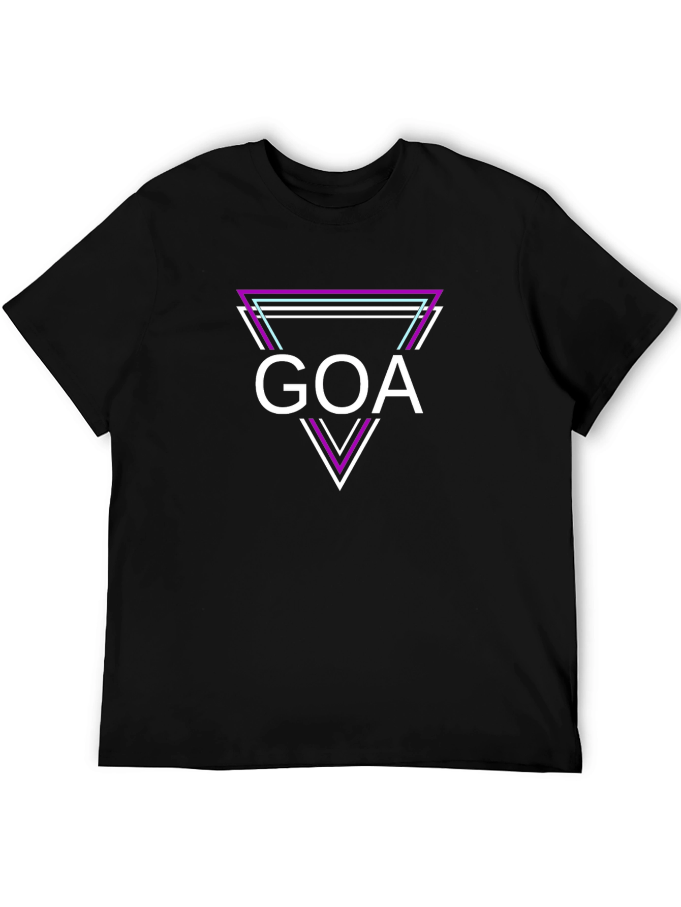 GOA Graphic Tee - Stylish Triangle Design