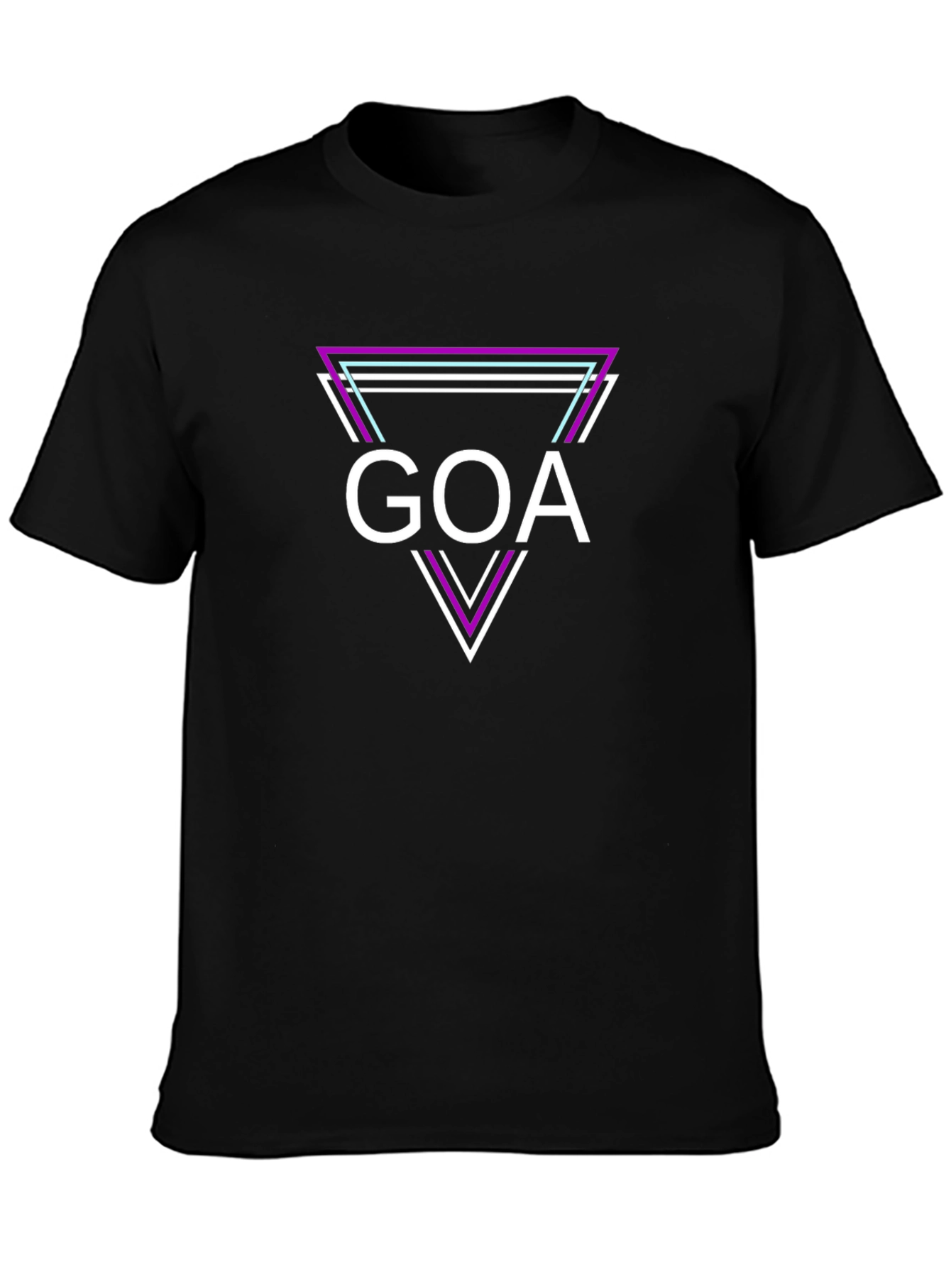 GOA Graphic Tee - Stylish Triangle Design