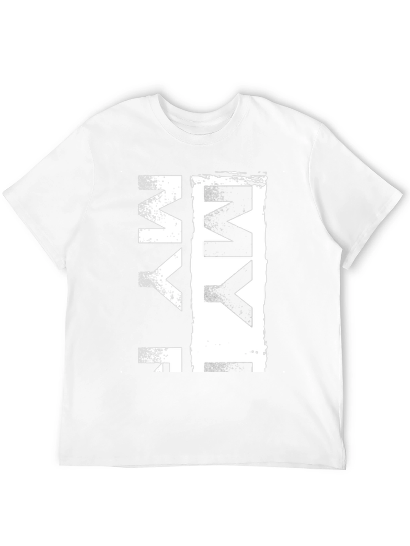 Cool Graphic Tee - MY Letter Print