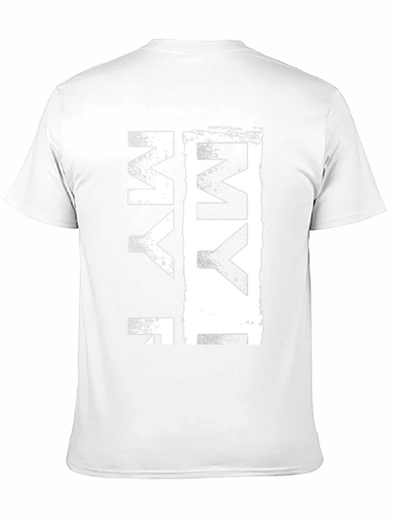 Cool Graphic Tee - MY Letter Print