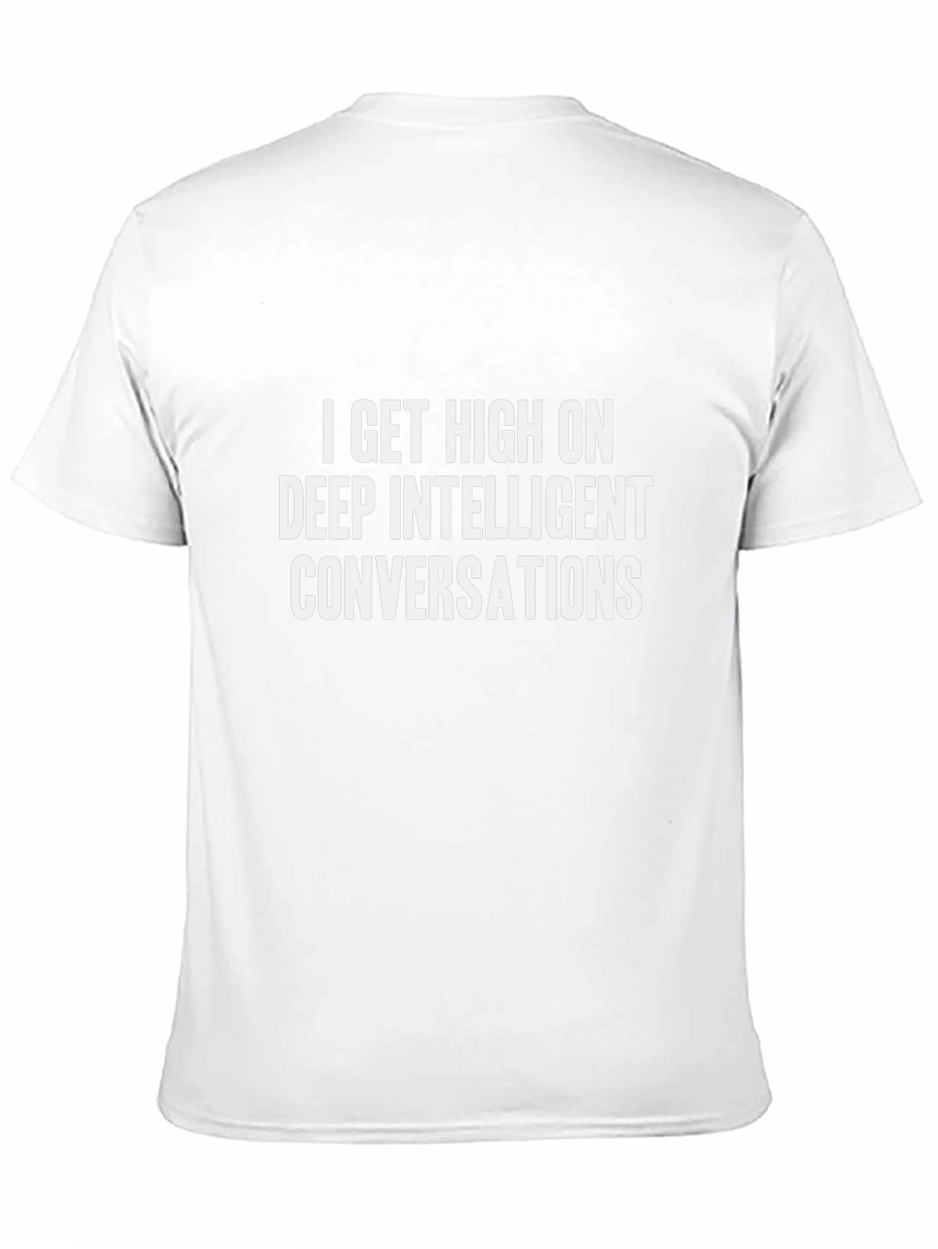 Deep Conversation T-Shirt - Unisex Black Tee