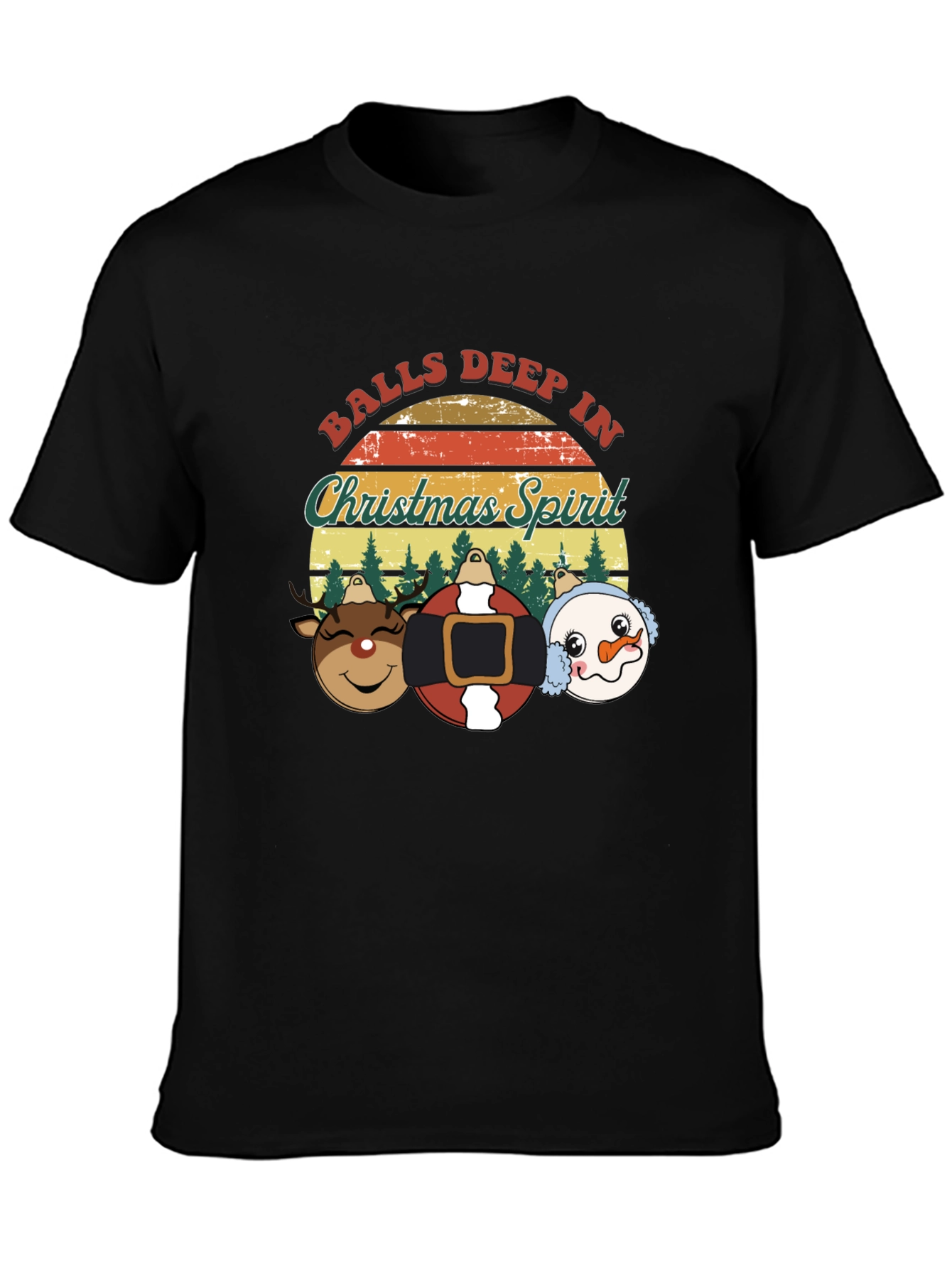 Balls Deep Christmas Spirit Tee