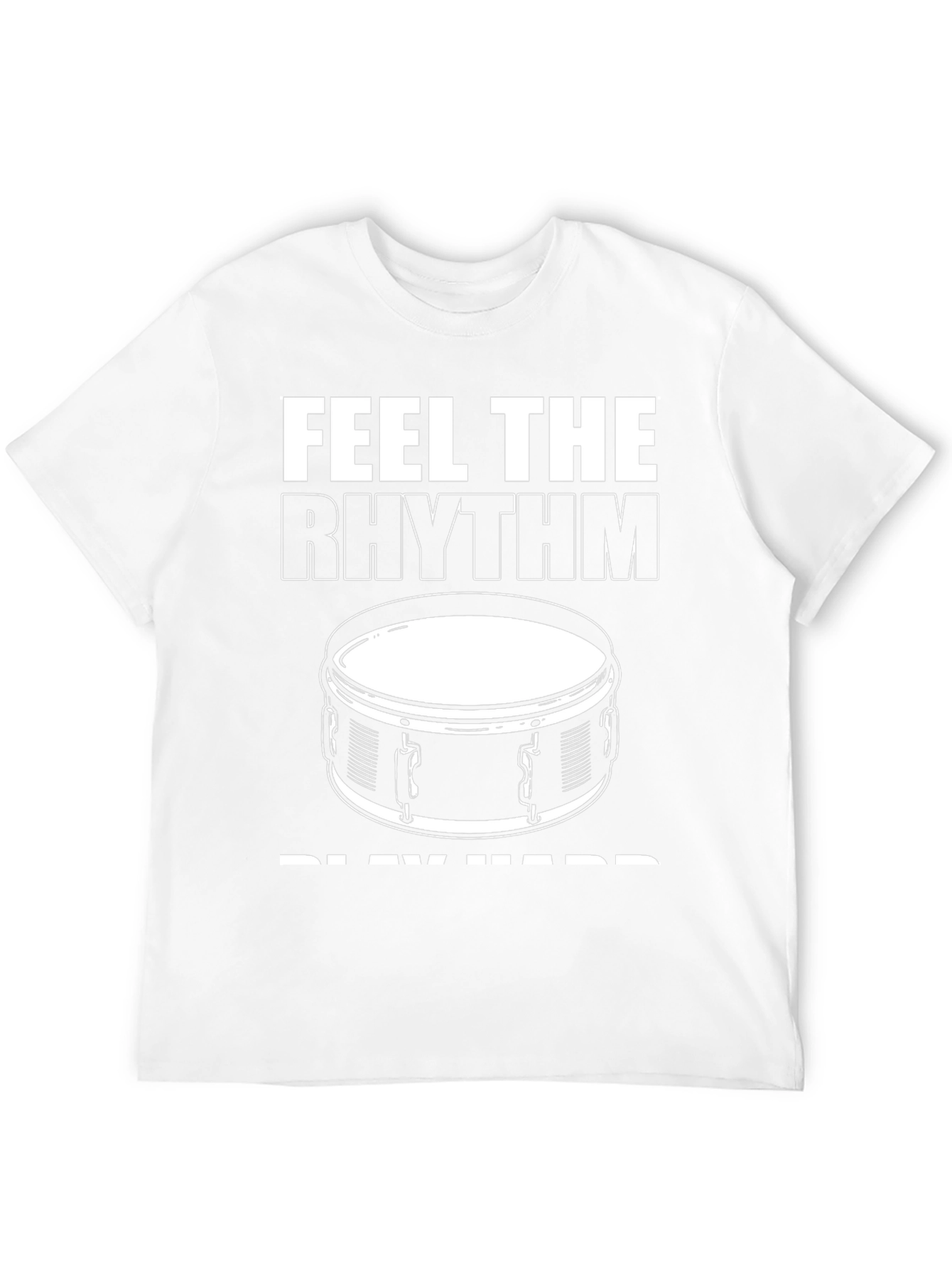 Feel the Rhythm Drummer Graphic Tee