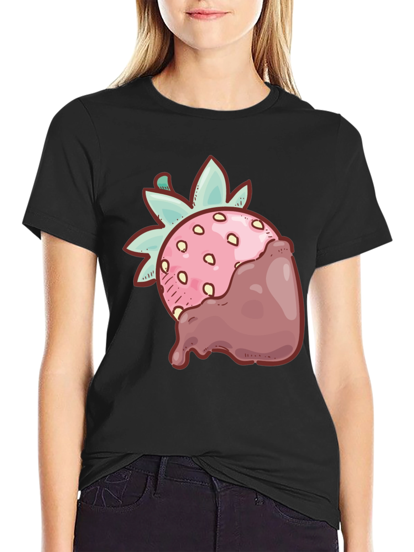 Strawberry Chocolate Dipped T-Shirt