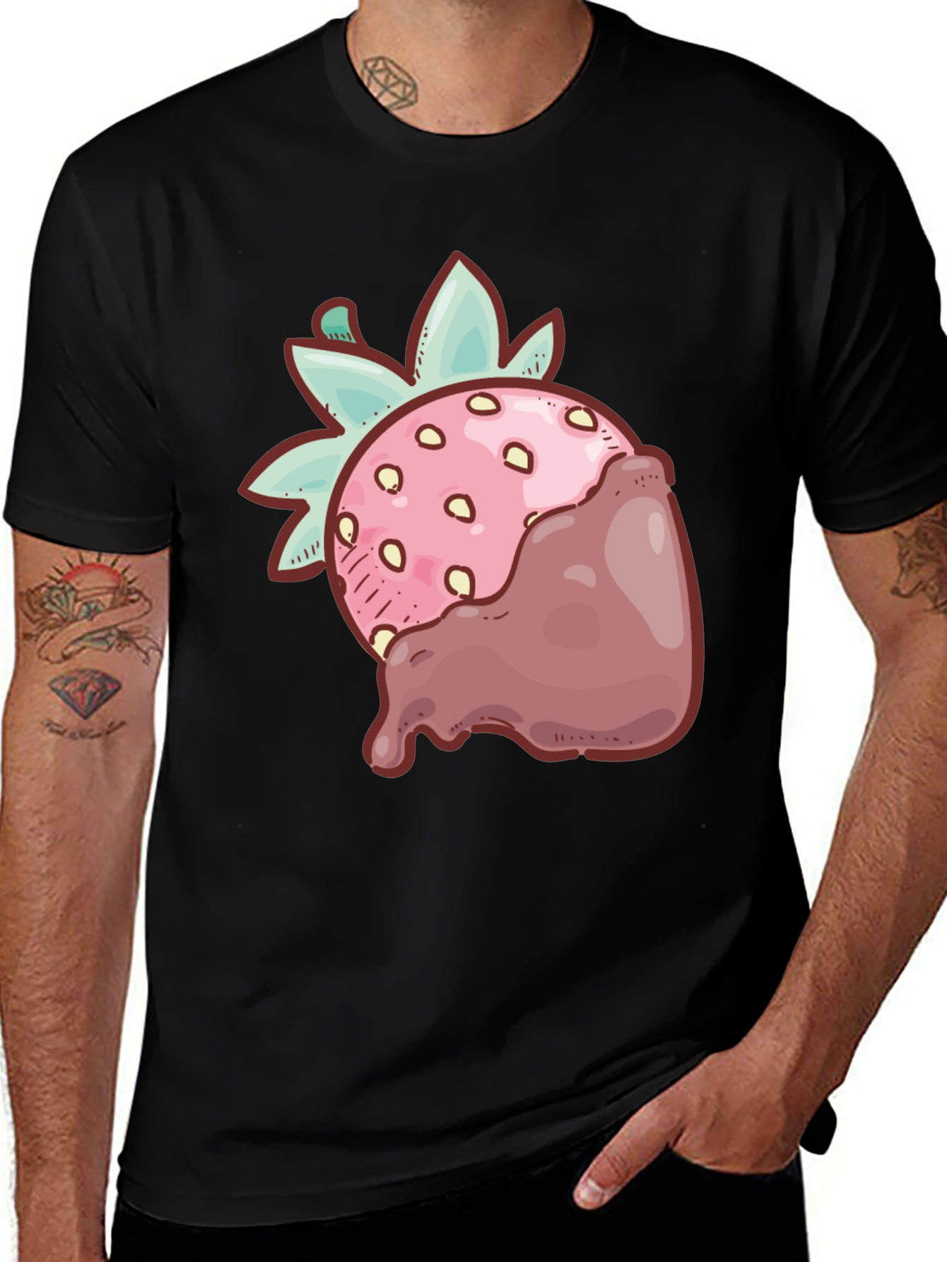 Strawberry Chocolate Dipped T-Shirt