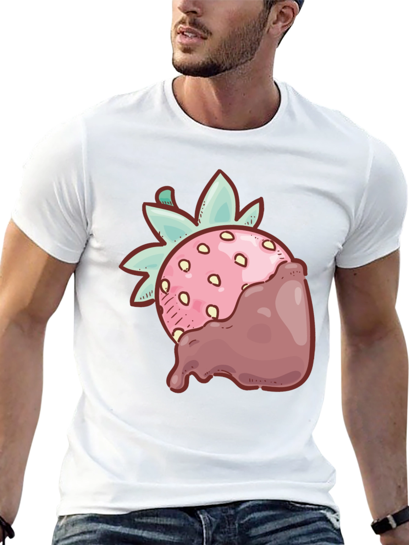 Strawberry Chocolate Dipped T-Shirt