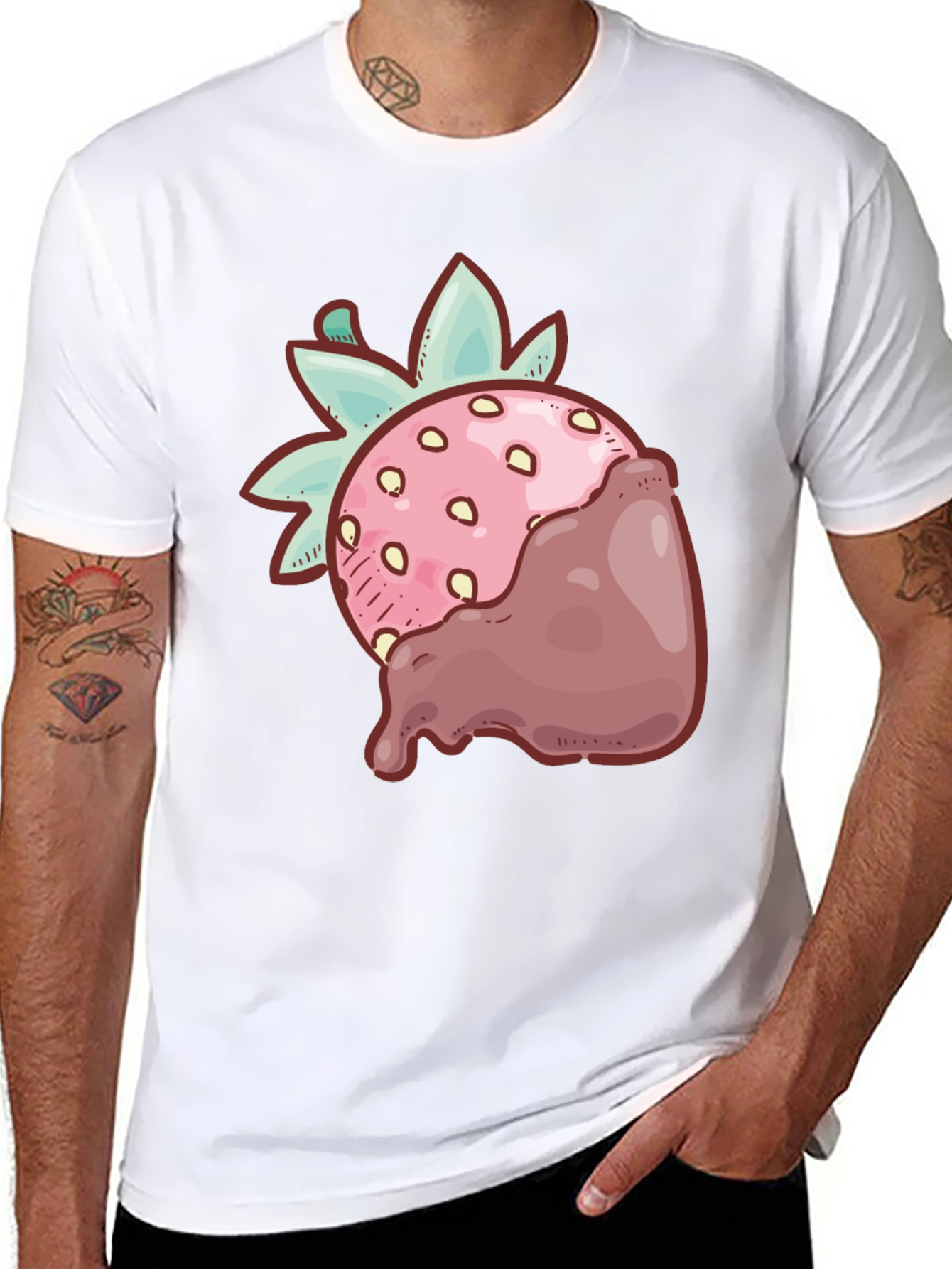 Strawberry Chocolate Dipped T-Shirt