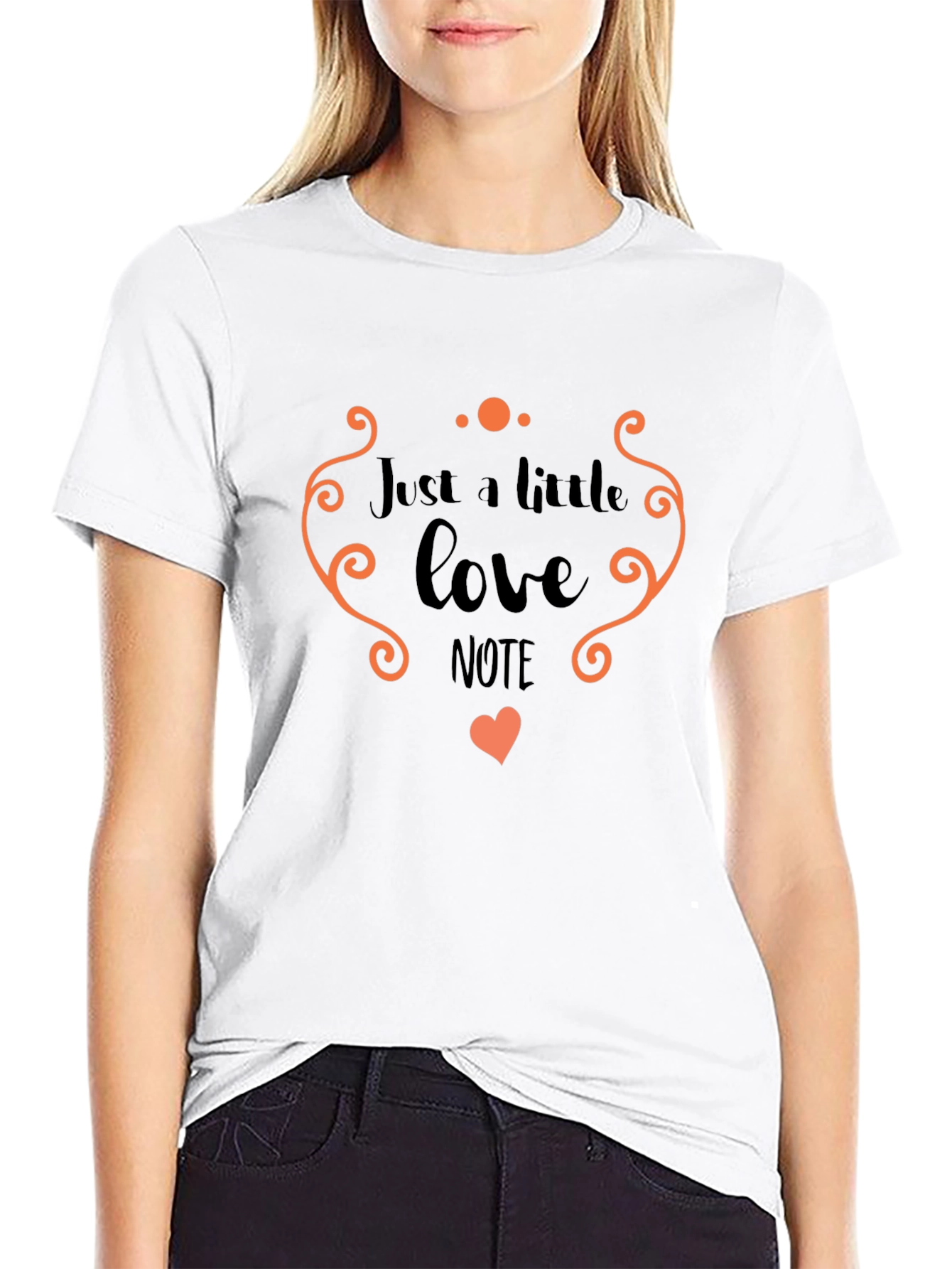 Just a Little Love Note Graphic Tee