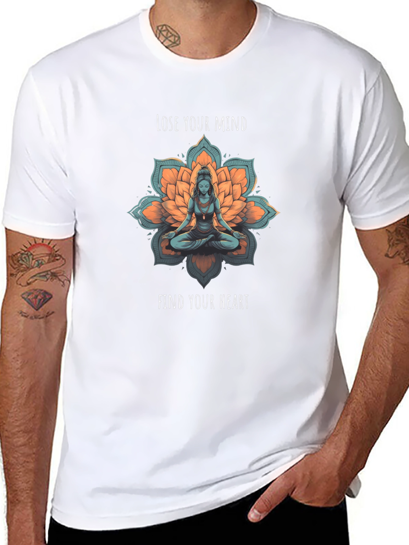 Lose Your Mind Find Your Heart Graphic Tee