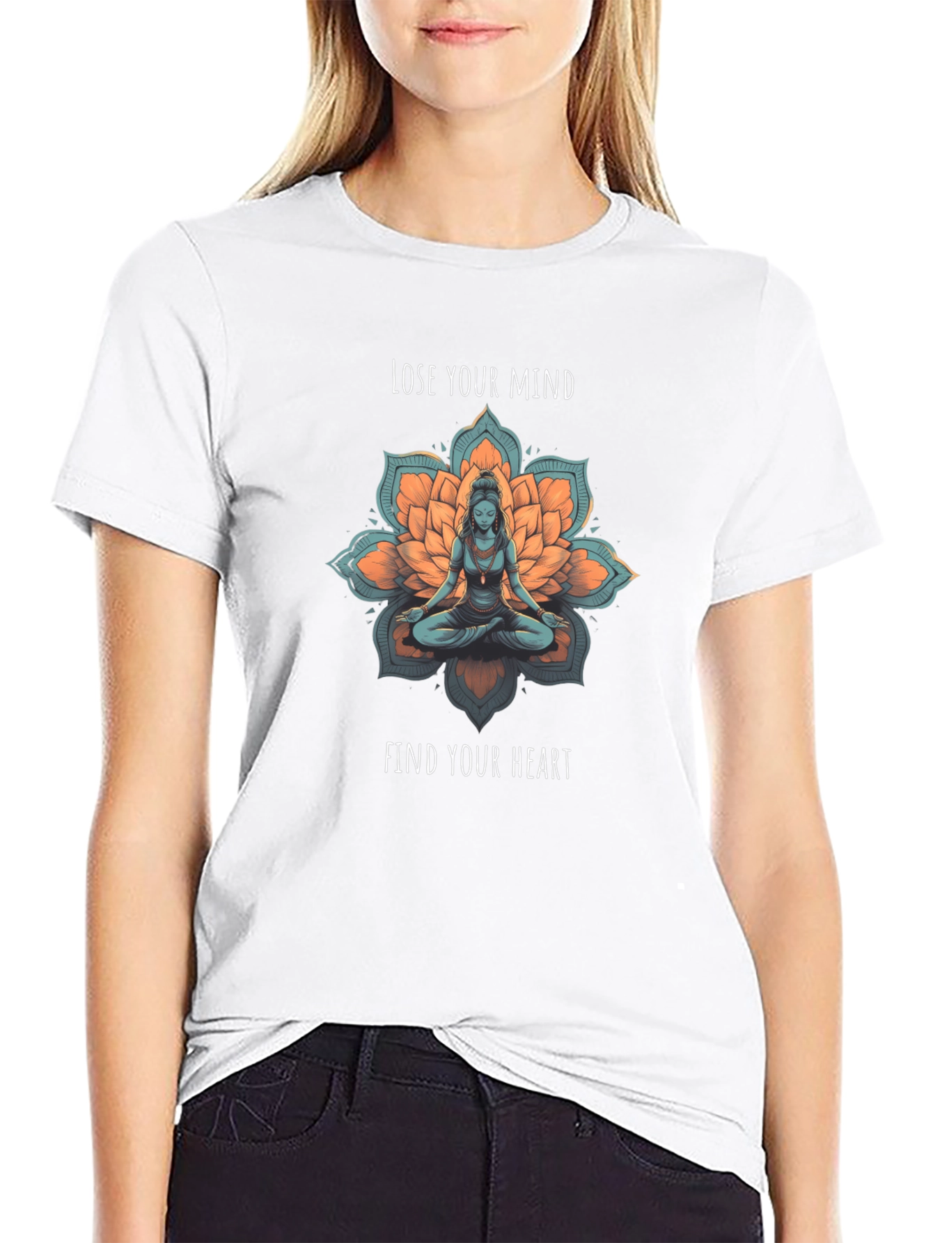 Lose Your Mind Find Your Heart Graphic Tee