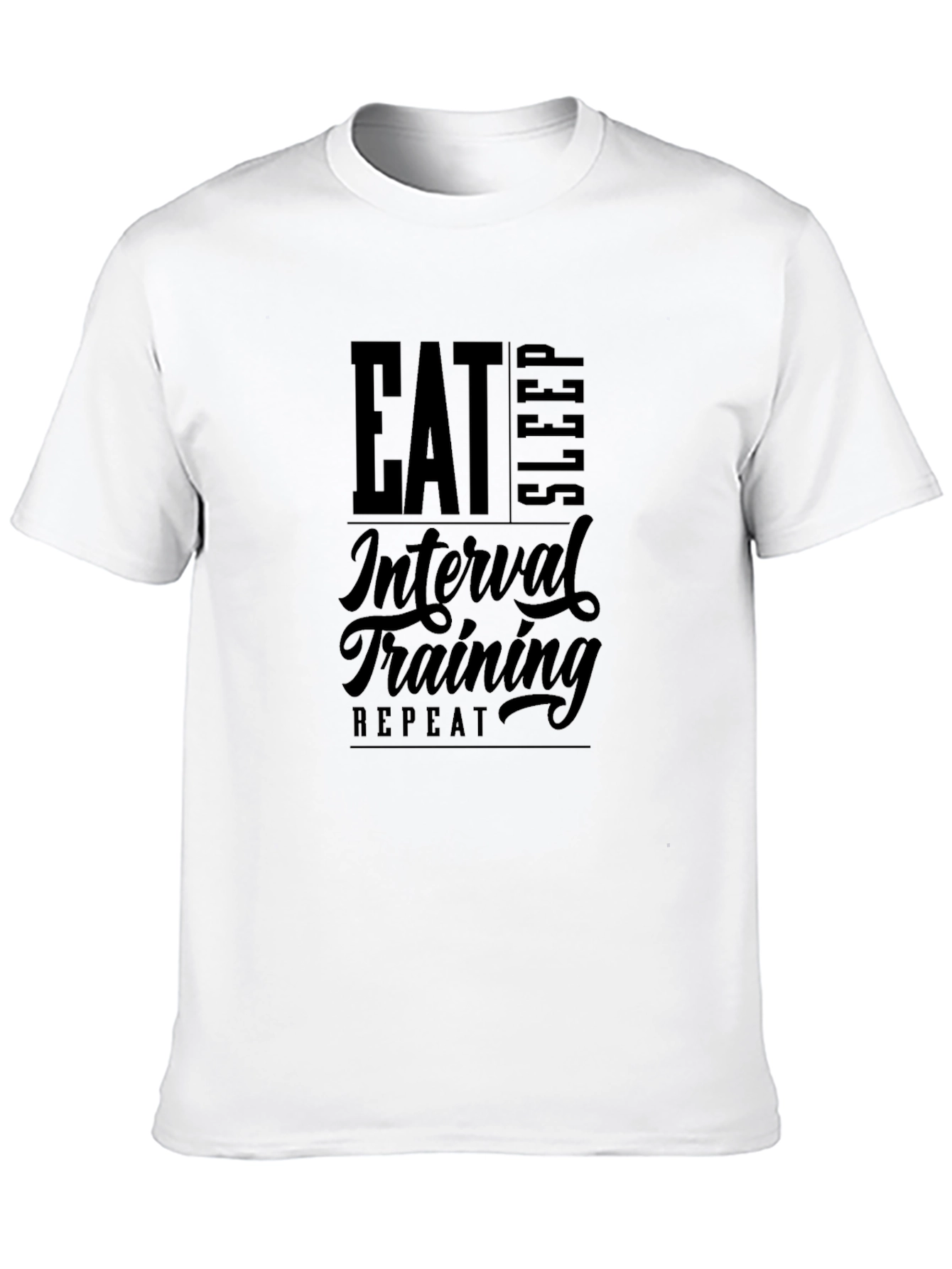 Eat Sleep Interval Training Repeat T-Shirt