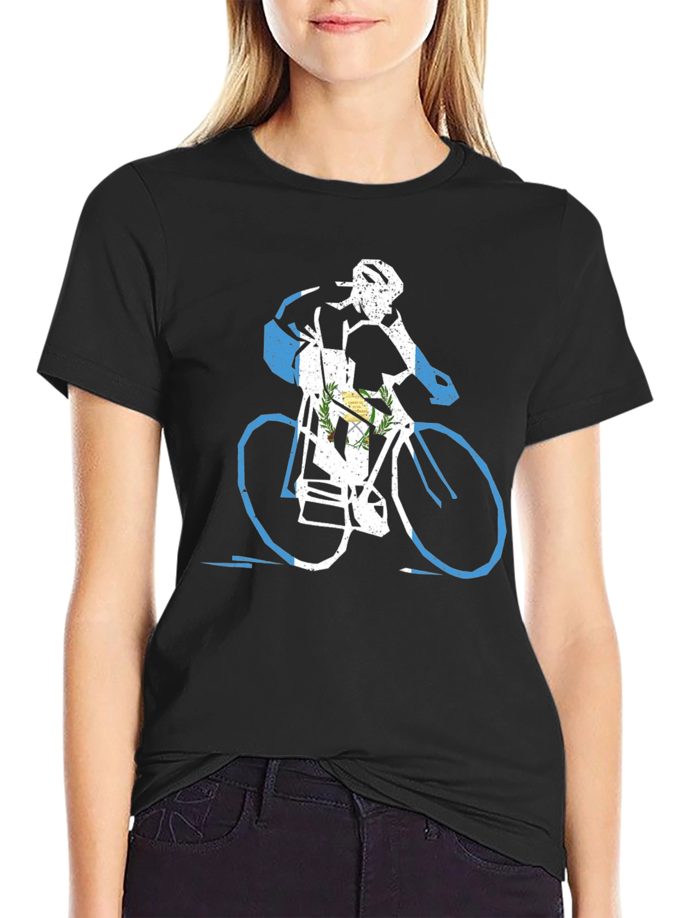 Guatemala Flag Cycling T-Shirt