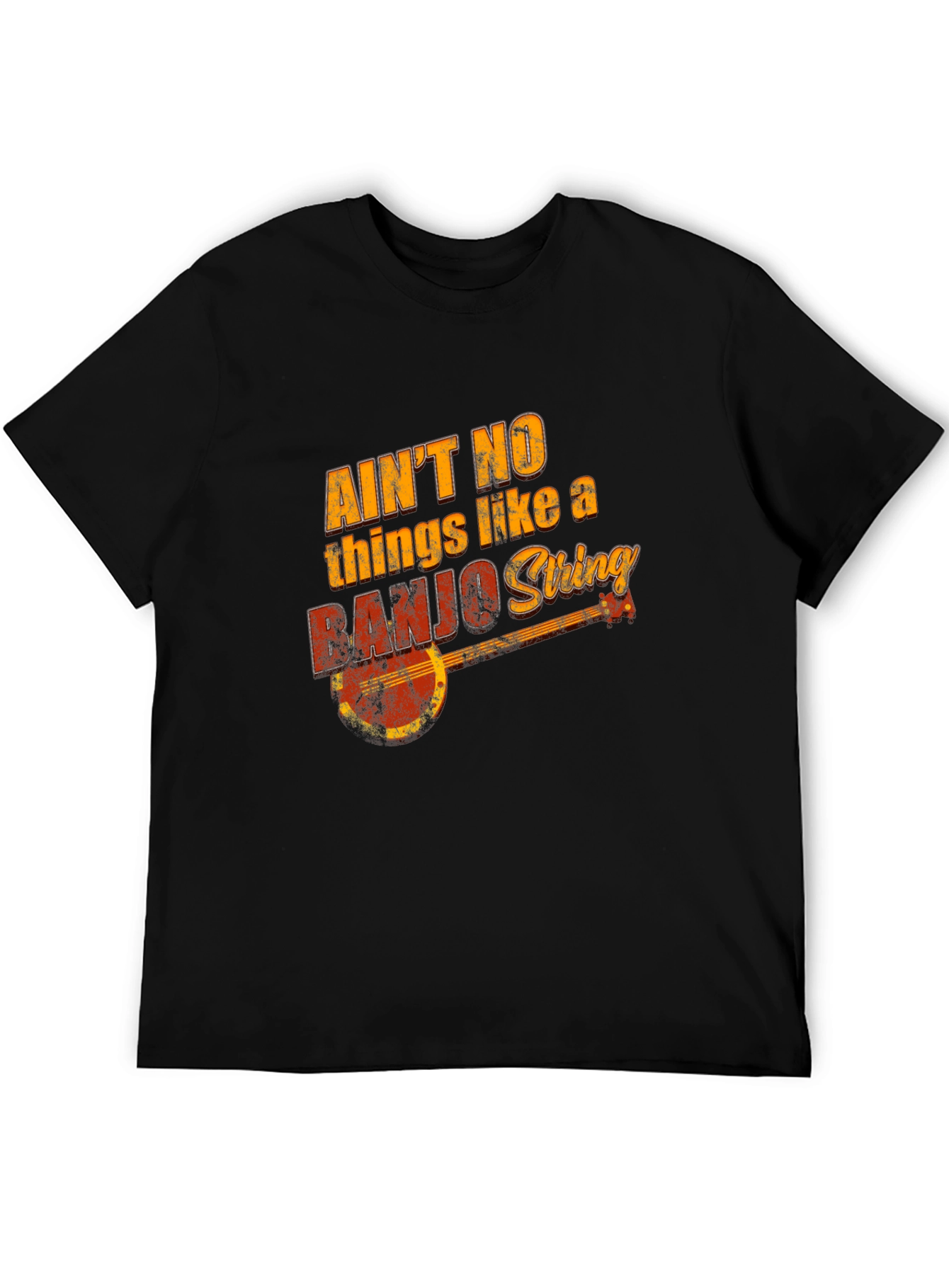 Aint No Things Like A Banjo String Graphic T-Shirt