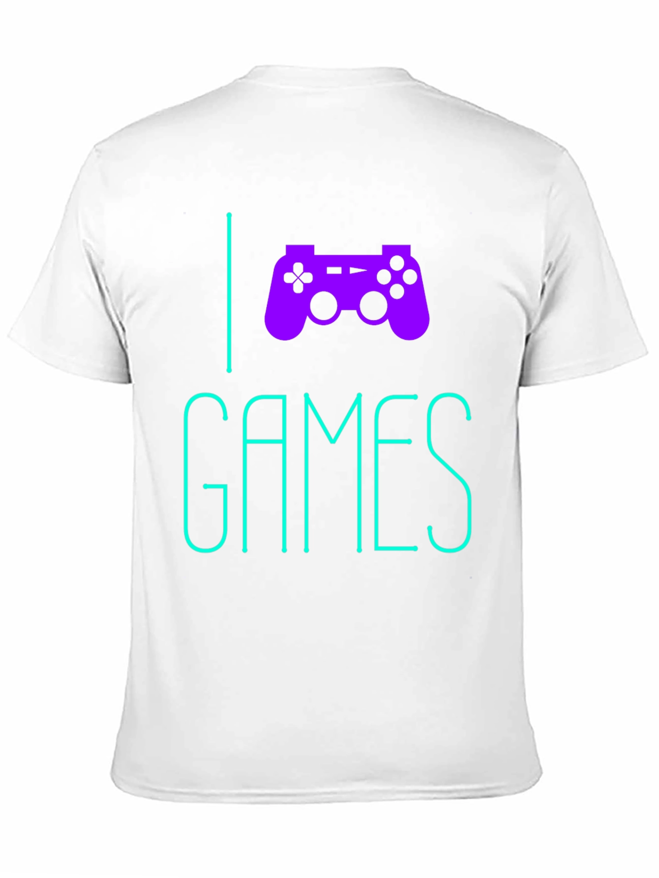 I Love Games Graphic Tee - Black
