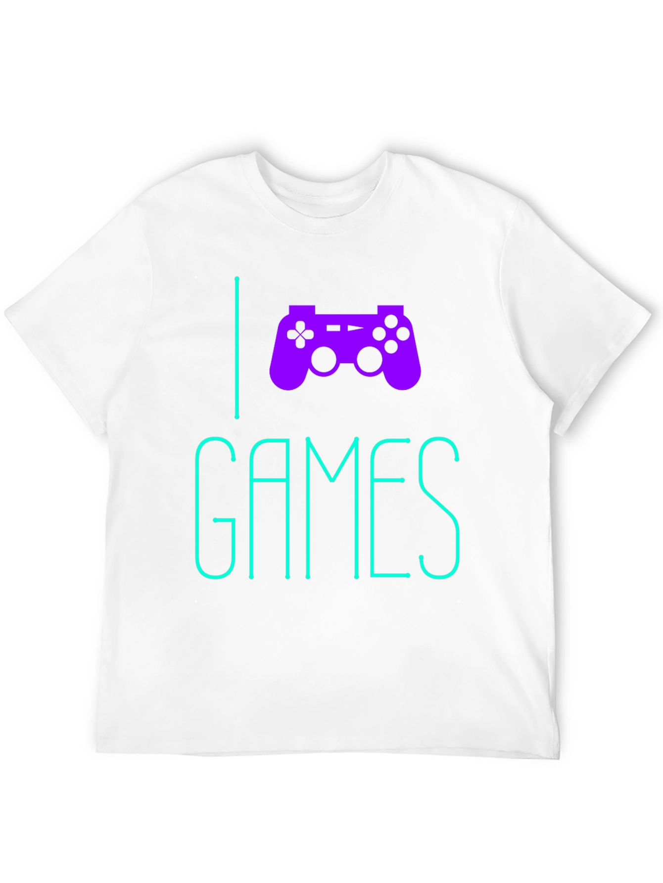 I Love Games Graphic Tee - Black