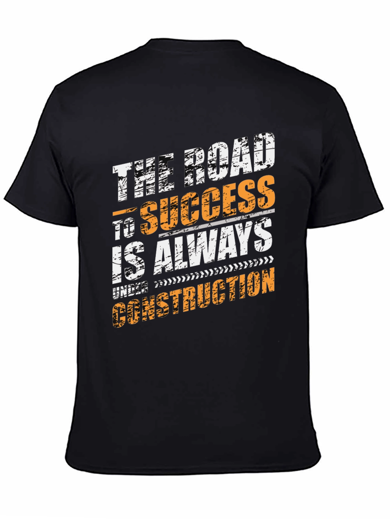 Road to Success Graphic Tee - Always Under Construction