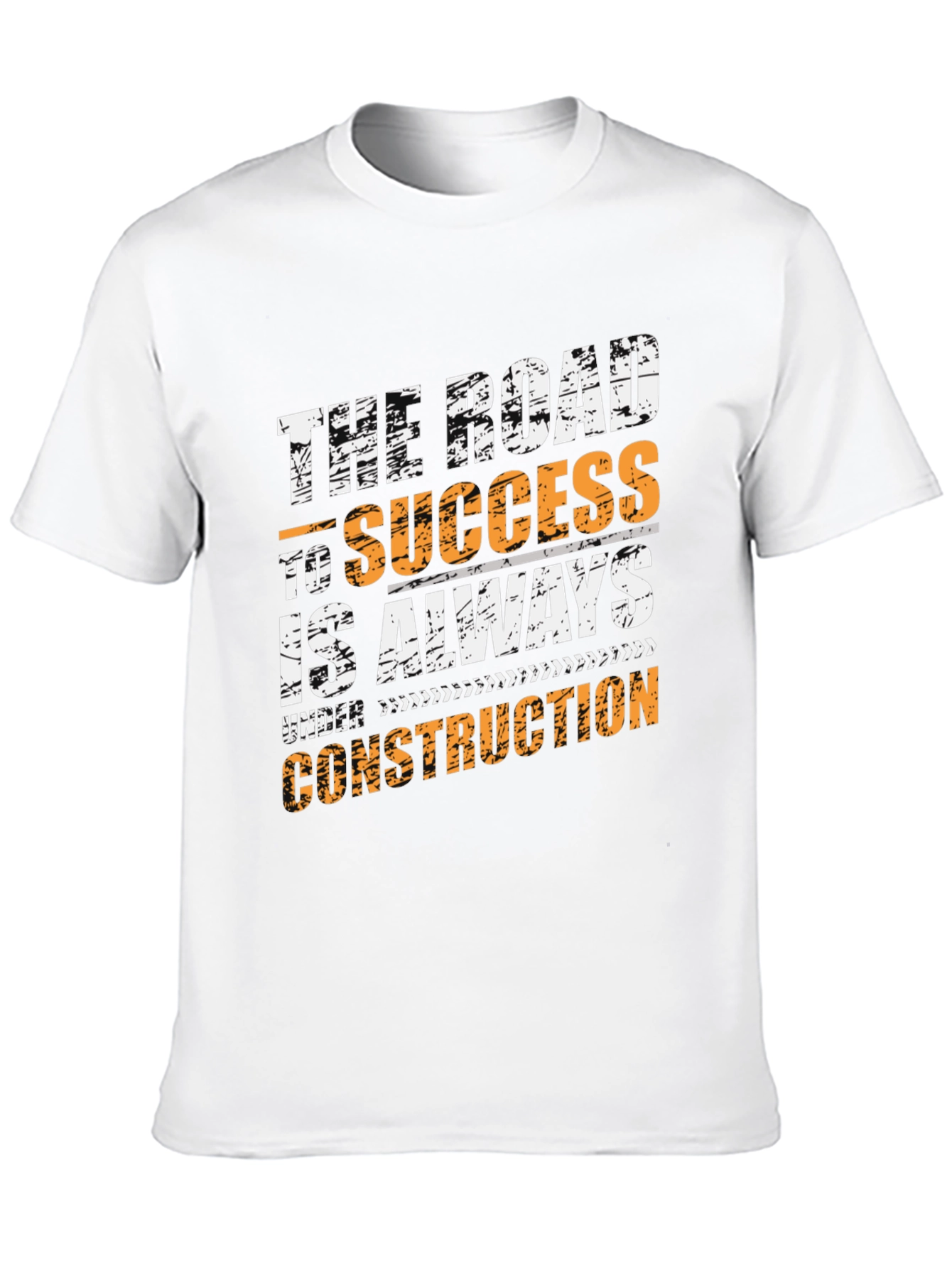 Road to Success Graphic Tee - Always Under Construction